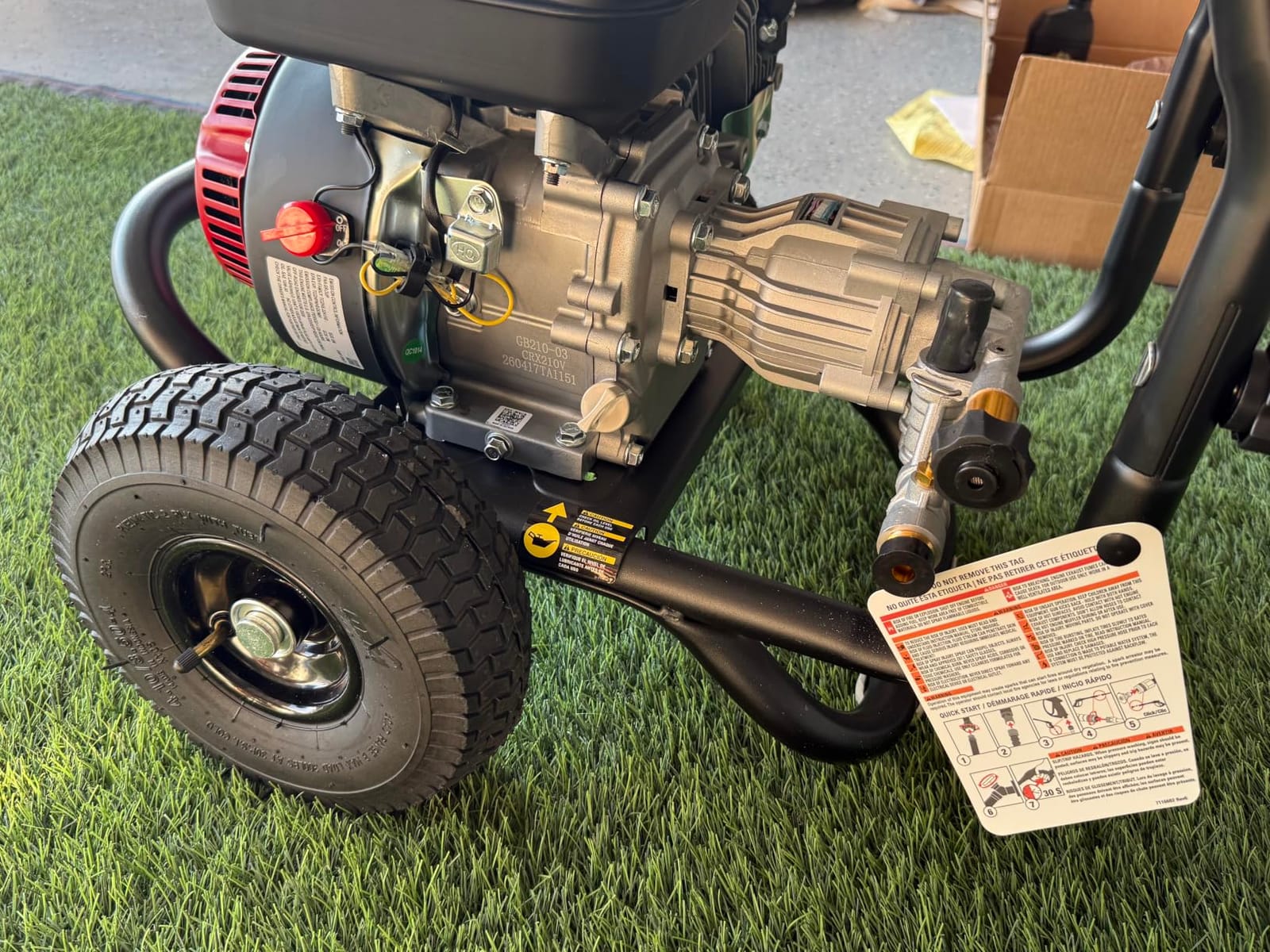 Simpson Clean Machine 3400 PSI Gas Pressure Washer, 2.5 GPM, CRX engine customer photo 1