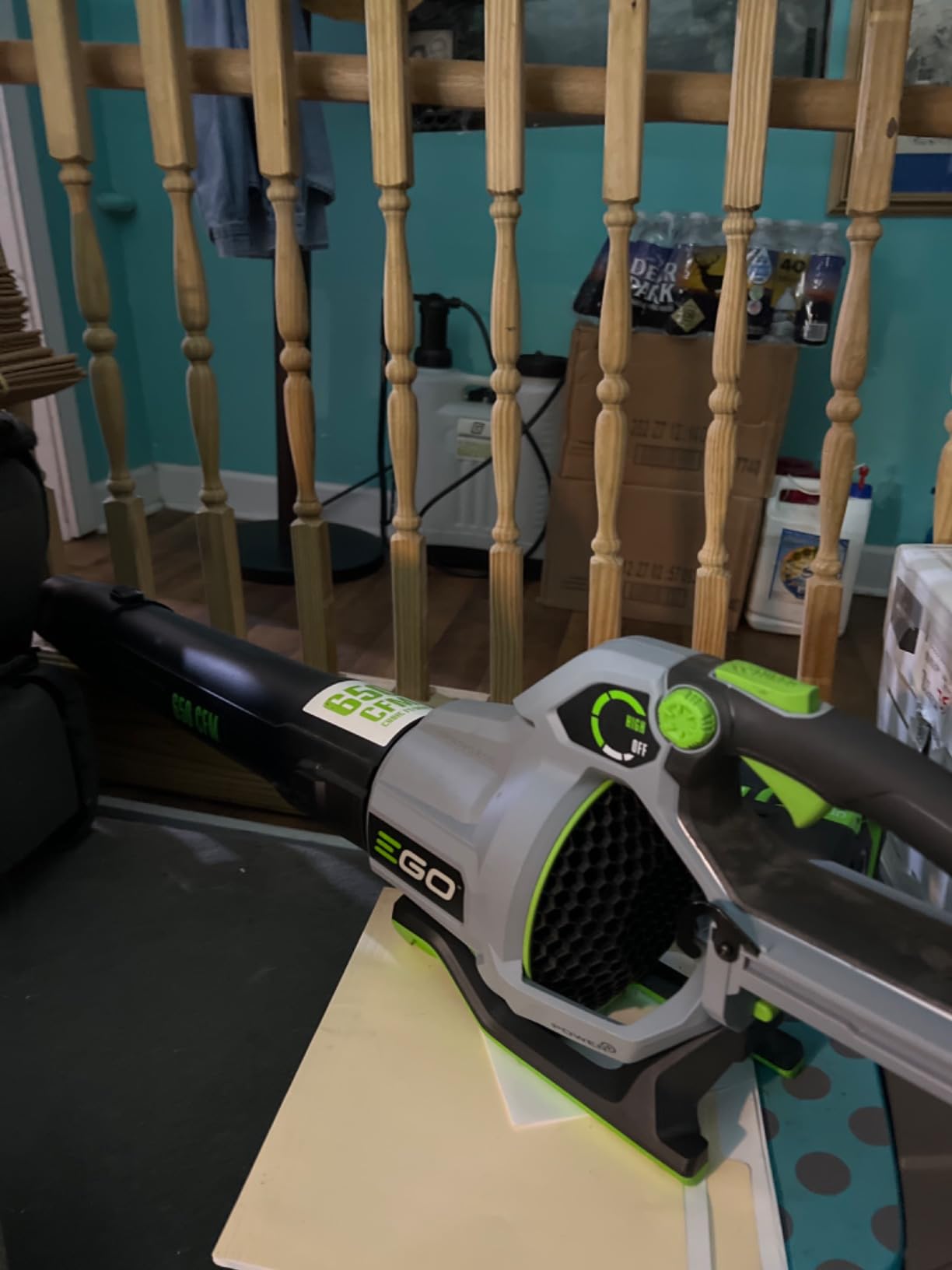 EGO POWER+ Cordless Electric Leaf Blower, 650 CFM, With Battery - LB6504 customer photo 1