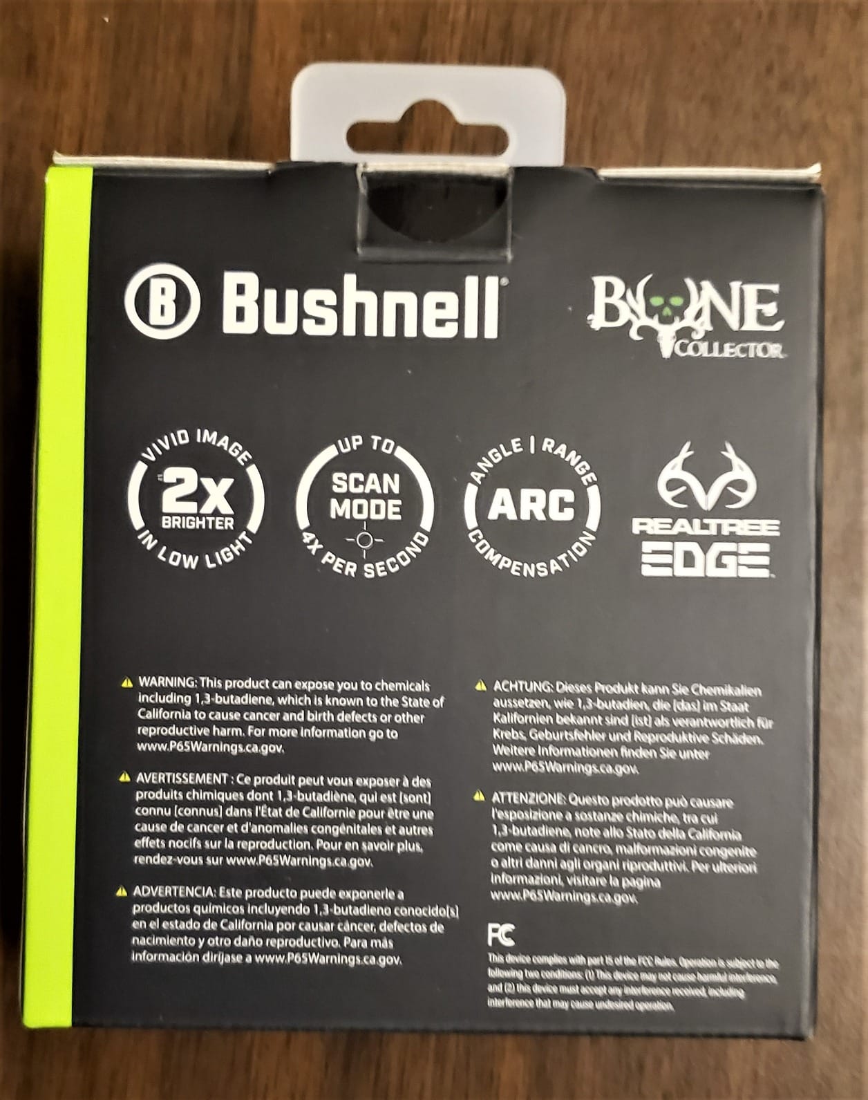 Bushnell BoneCollector 850 Laser Rangefinder, Hunting Laser Range Finder in Realtree Edge customer photo 1