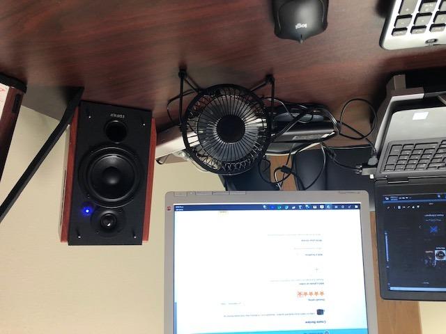 Edifier R1700BTs Active Bluetooth Bookshelf Speakers - 2.0 Wireless Near Field Studio Monitor Speaker - 66w RMS with Subwoofer Line Out customer photo 2