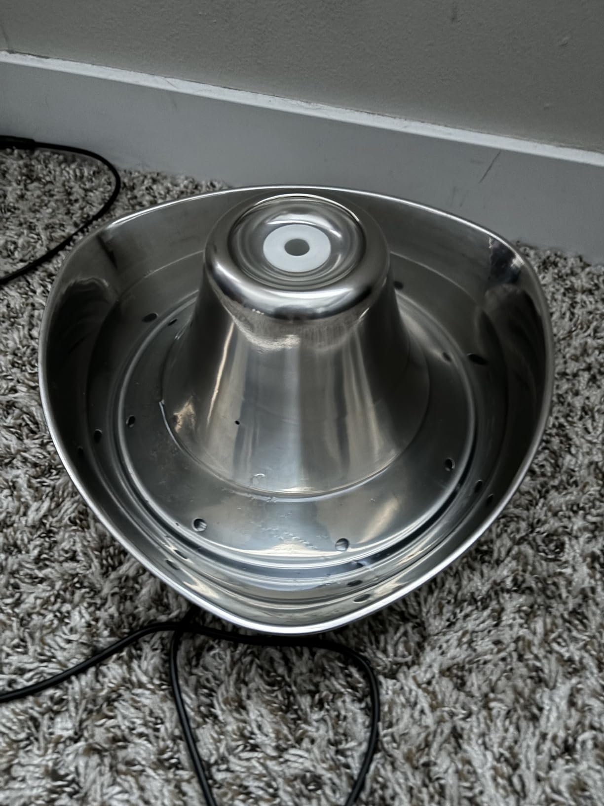 PetSafe Seaside Stainless Cat & Dog Fountain, 60 oz, 2 Filters & Pump customer photo 1