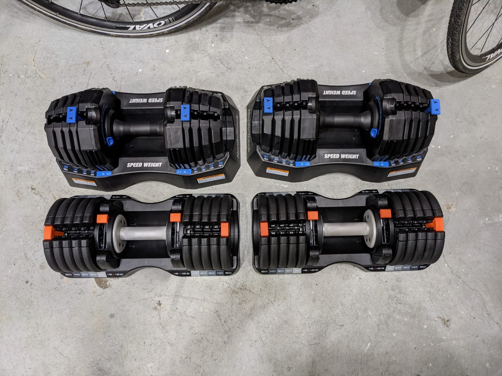NordicTrack Select-a-Weight Adjustable Dumbbells customer photo 2