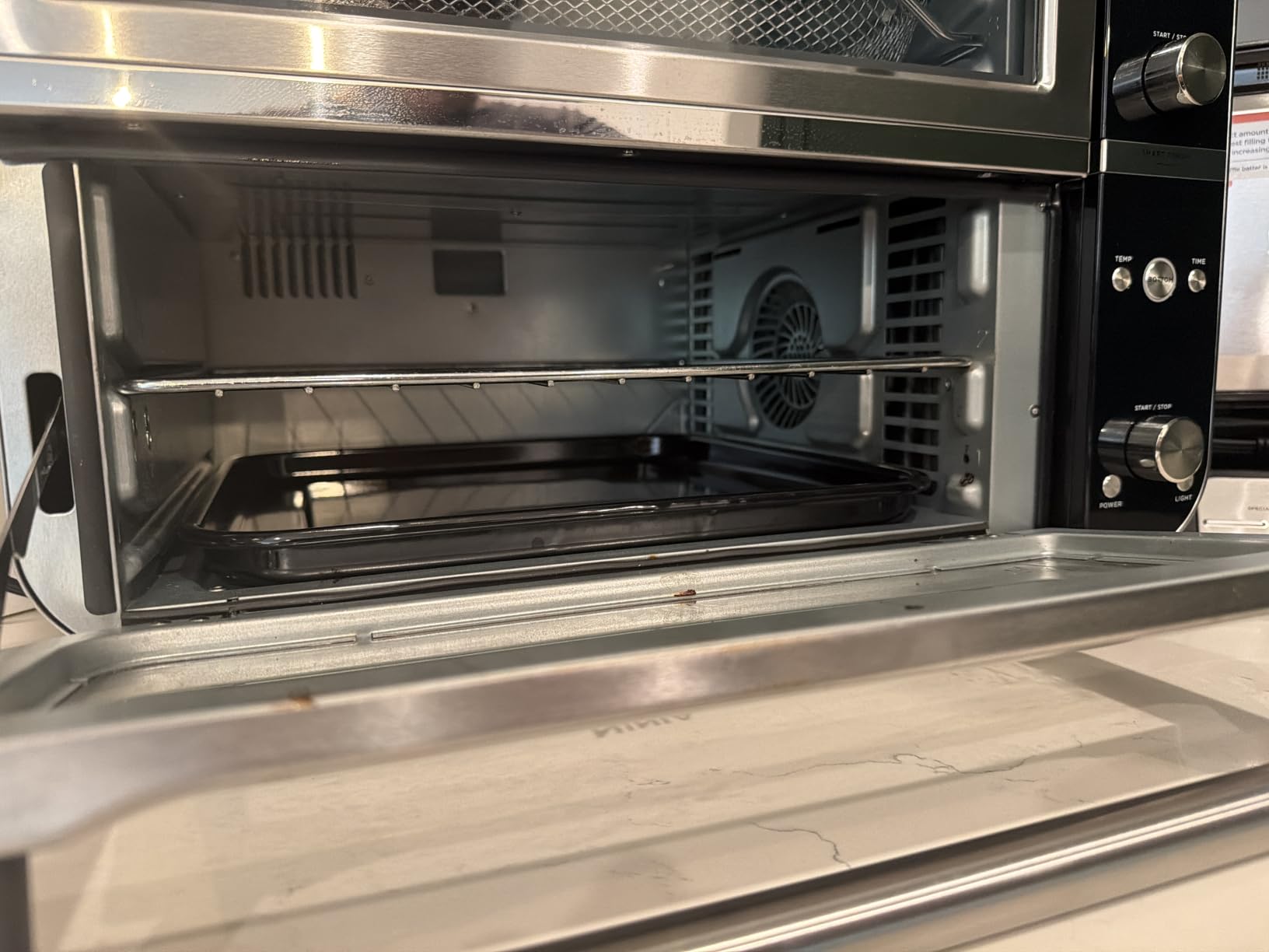 Ninja Foodi XL Pro Air Fry Oven, 10-in-1, Stainless Steel, DT201 customer photo 1