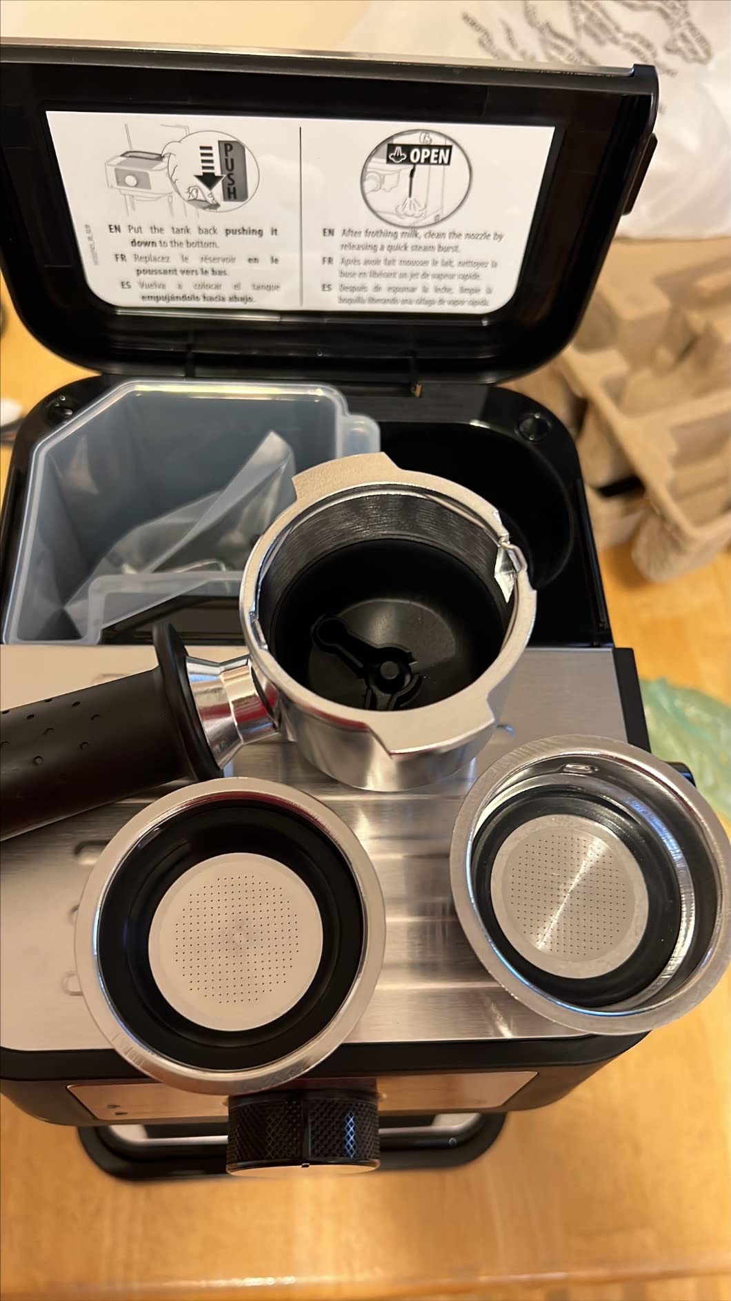 De'Longhi Stilosa Compact Manual Espresso Machine, Manual Milk Frother customer photo 1