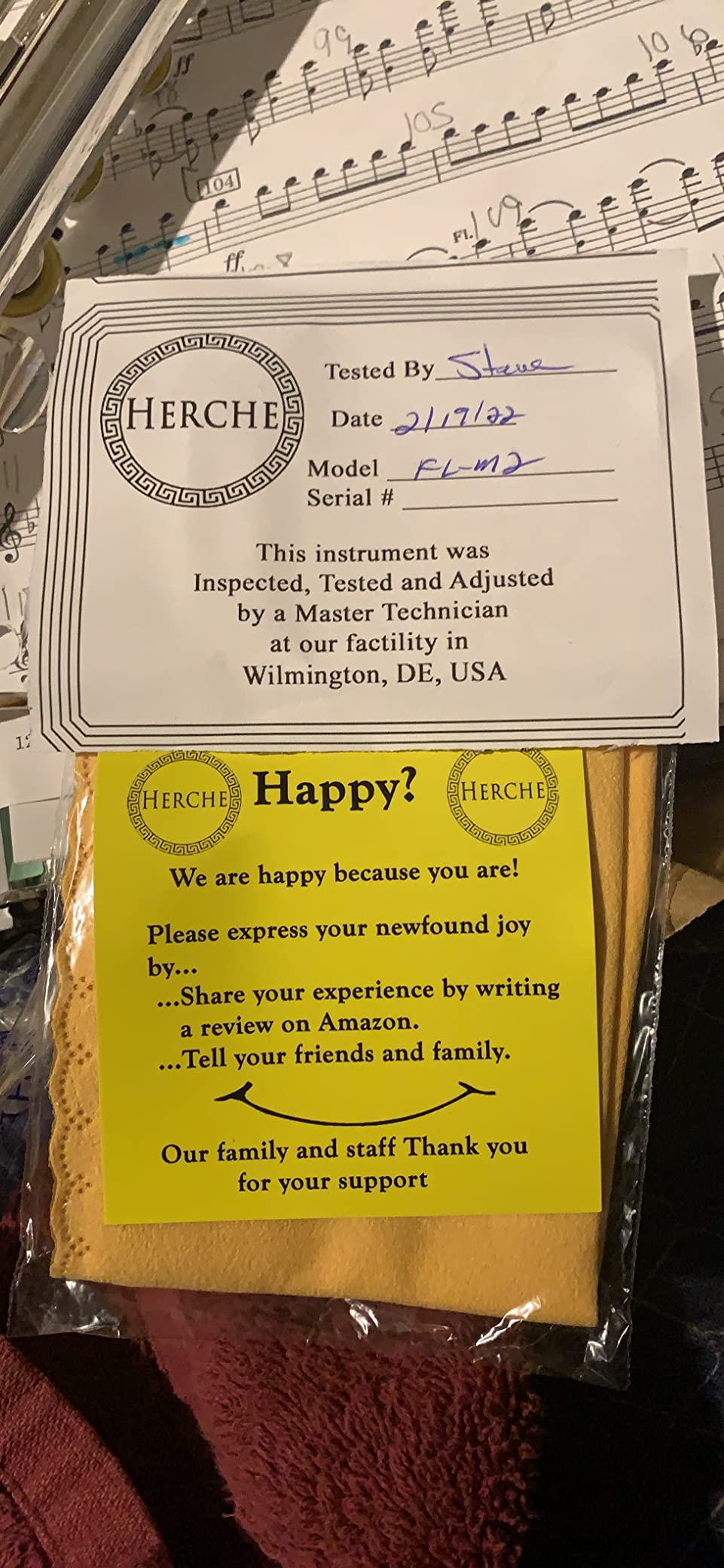 Flute Herche Superior Flute M2 customer photo 1