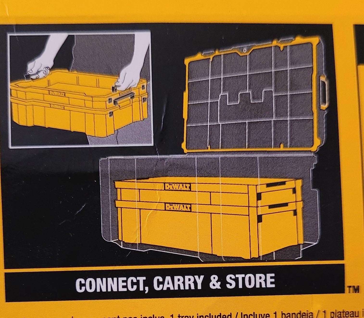 DEWALT DWST08450 TOUGH SYSTEM 2.0 MOBILE STORAGE customer photo 2