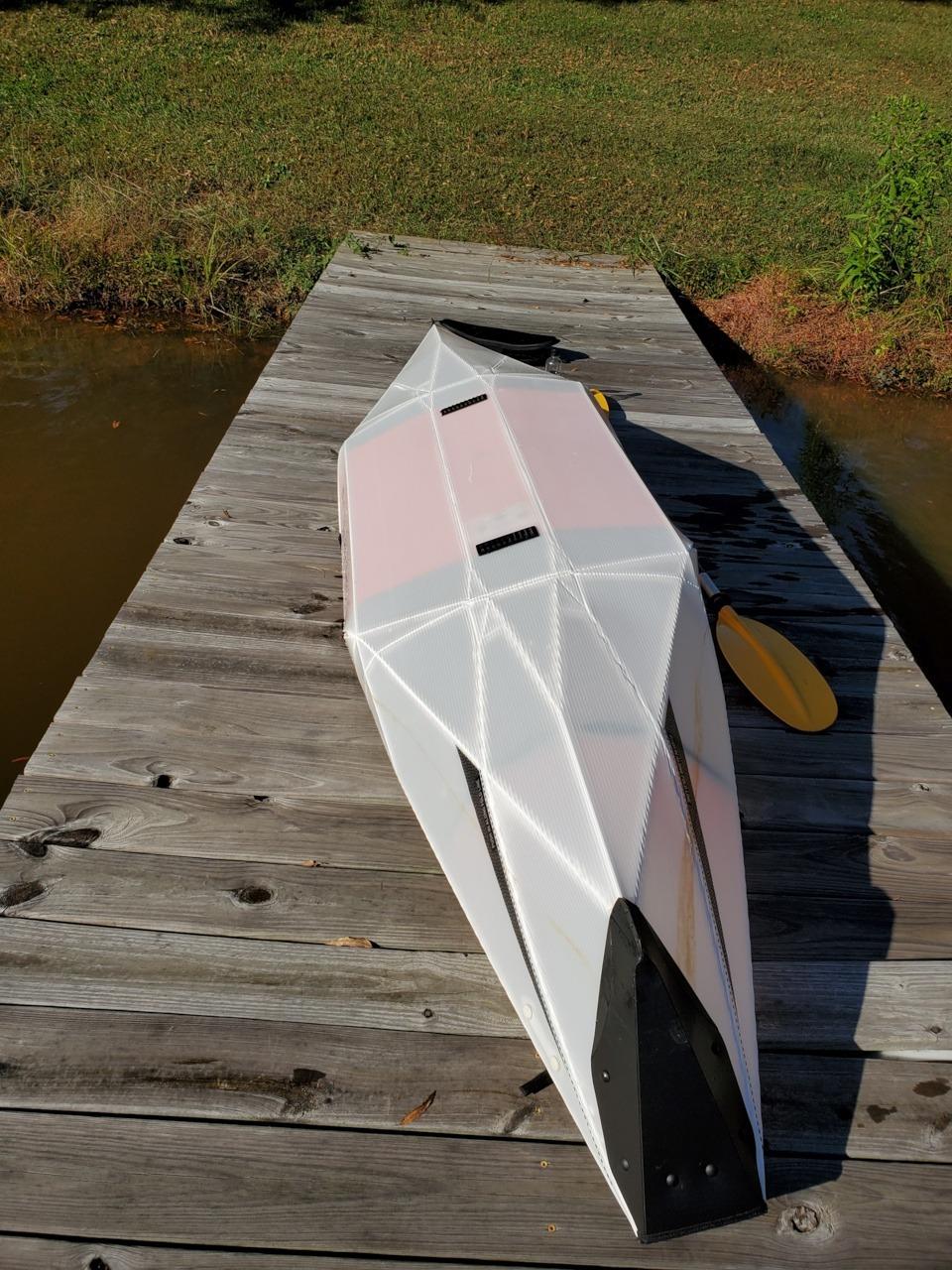 Oru Kayak Foldable Kayak Inlet | Stable, Durable, Lightweight - Lake and River Kayaks - Beginner, Intermediate - Size (Unfolded) customer photo 1
