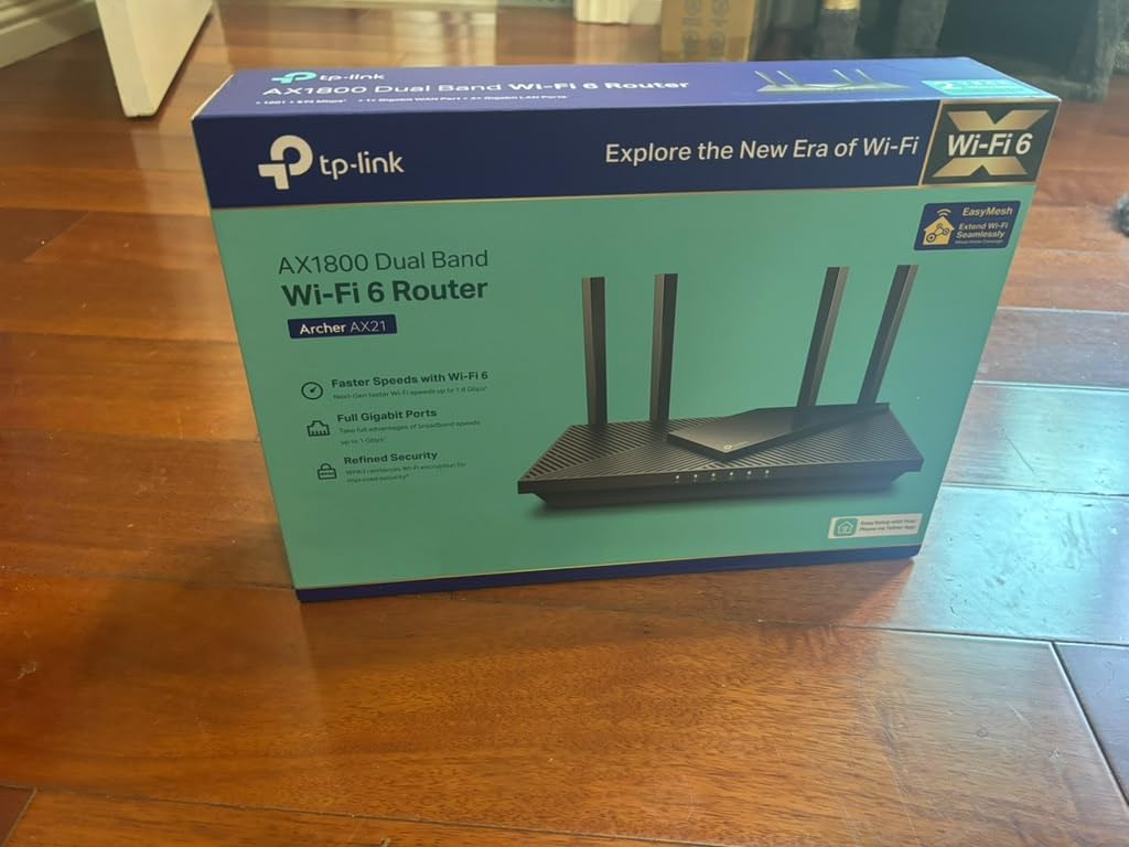 TP-Link AX1800 WiFi 6 Router (Archer AX21 V5) customer photo 2