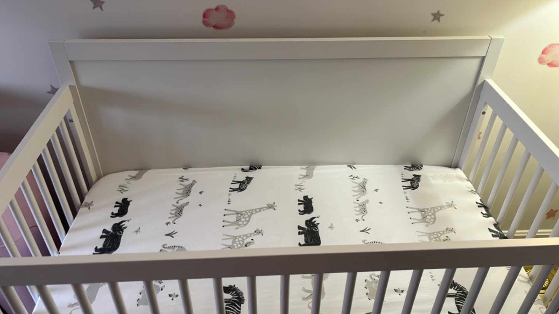 Serta Perfect Slumber Dual Sided Crib and Toddler Mattress - Waterproof - Hypoallergenic - Premium Sustainably Sourced Fiber Core -GREENGUARD Gold Certified (Non-Toxic) -7 Year Warranty - Made in USA customer photo 2