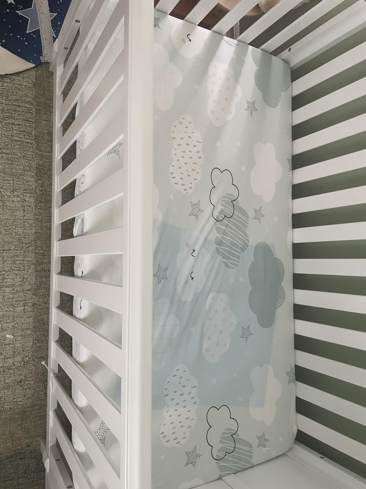 Babelio Breathable Crib Mattress, Dual Sided, Memory Foam Toddler Mattress customer photo 2