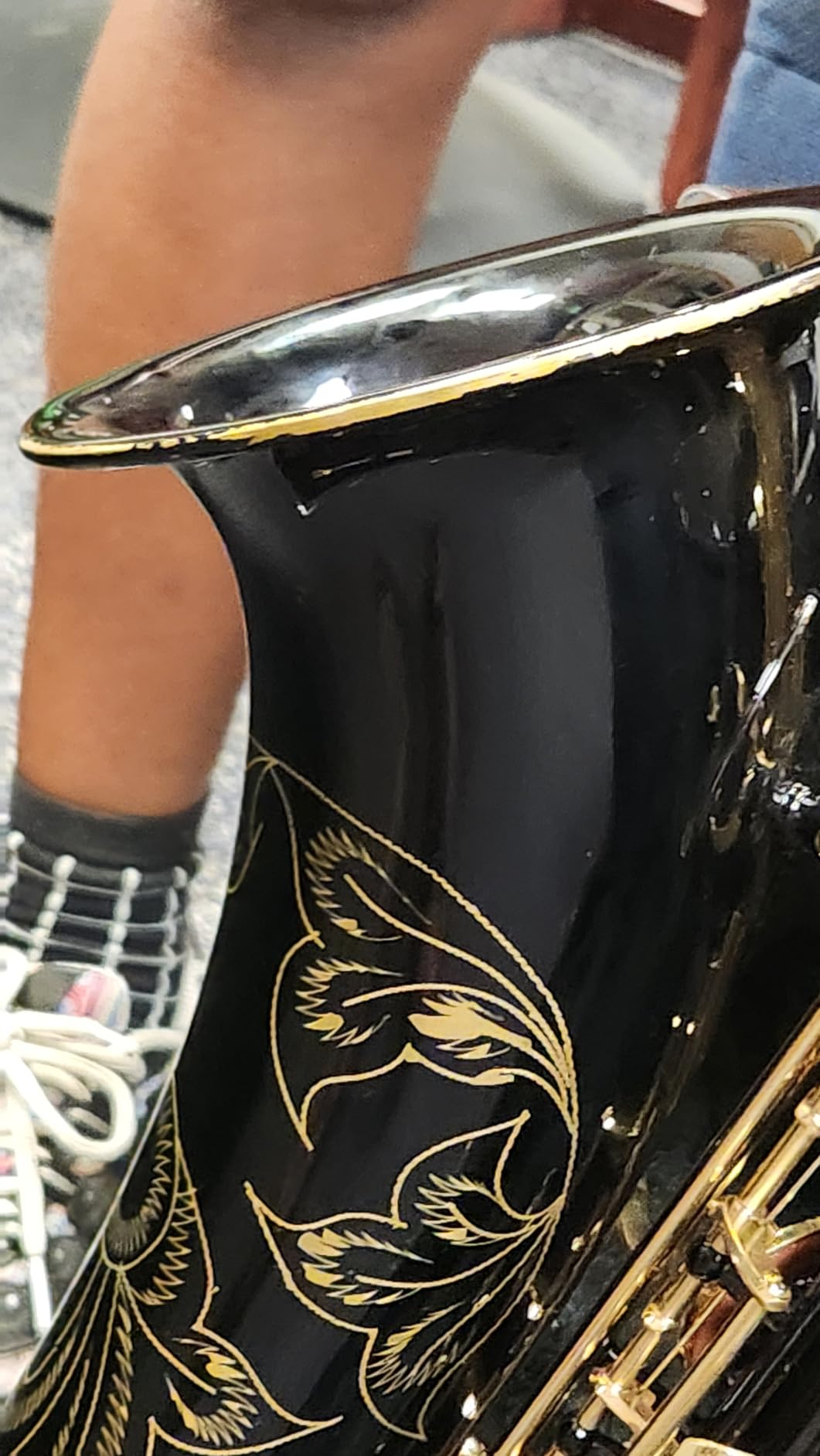 EASTROCK B Flat Tenor Saxophone Black for Beginners Students Musicians customer photo 2