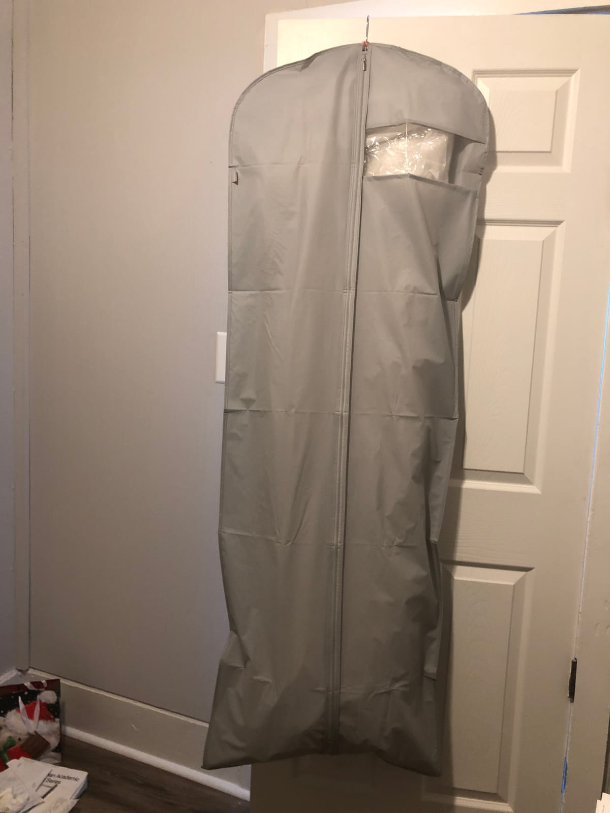 Dress Bags for Gowns Long, 65'' Long Dress Clear Garment Bag(Set of 2, 23.3'' X 65'') customer photo 2