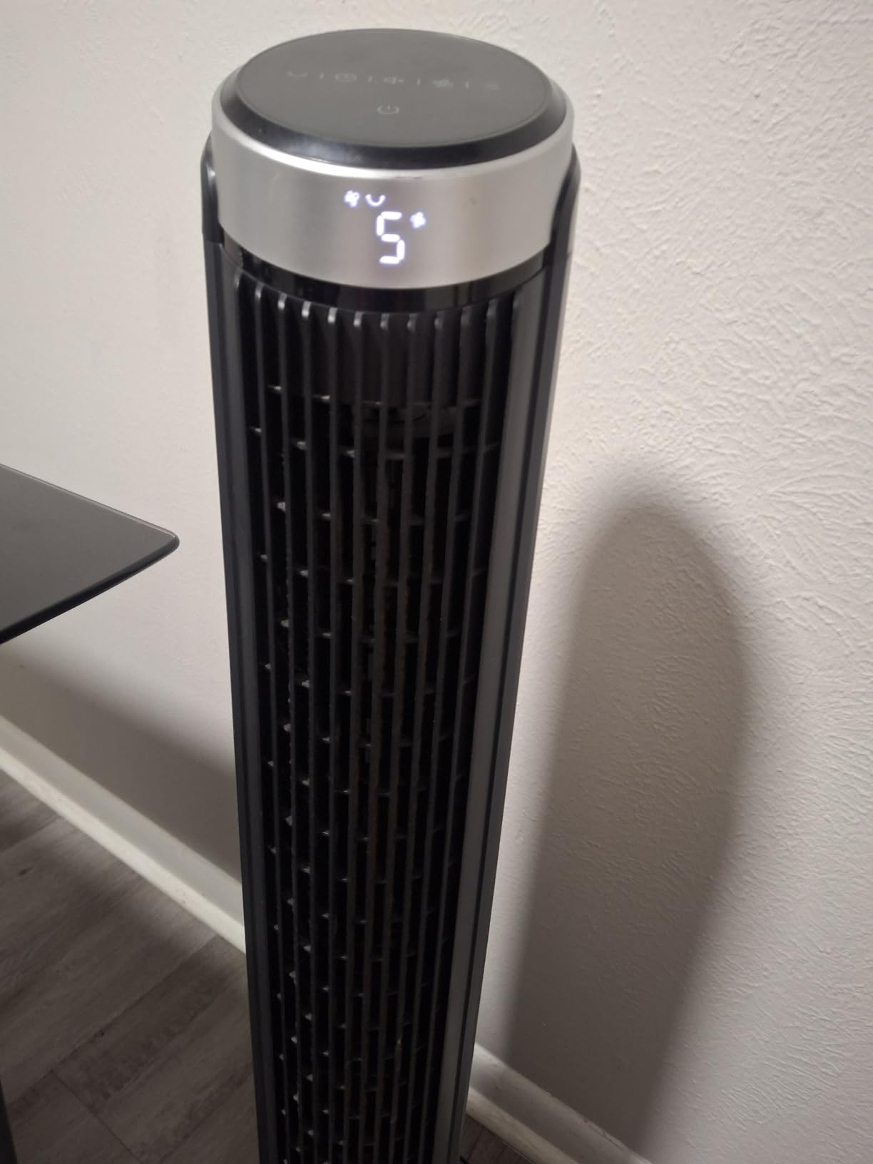 DREO Tower Fan for Bedroom, 90° Oscillating Fans that Blow Cold Air customer photo 1