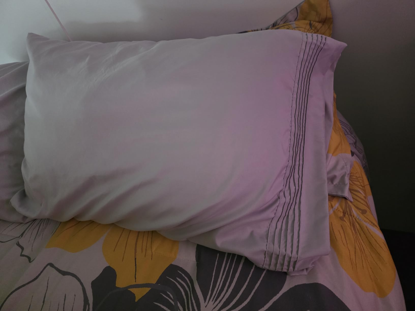 Bedsure Deep Pocket Queen Sheets Set - Fits Mattresses Up to 21 Inches Thick - 4 Piece GentleSoft Bed Sheets, Moisture Wicking, Soft & Cooling Bedsheet & Pillowcases, Easy & Secure Fit, Light Grey customer photo 2