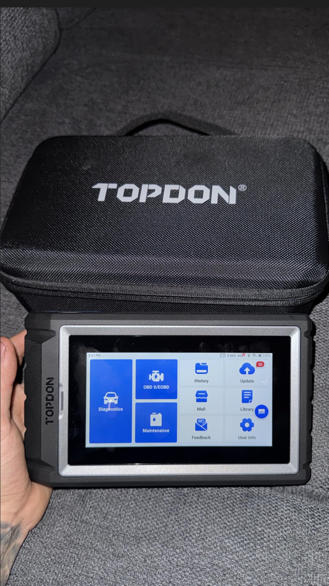 TOPDON AD800BT 2 OBD2 Scanner, Bidirectional Scan Tool, 28+ Reset Services customer photo 1