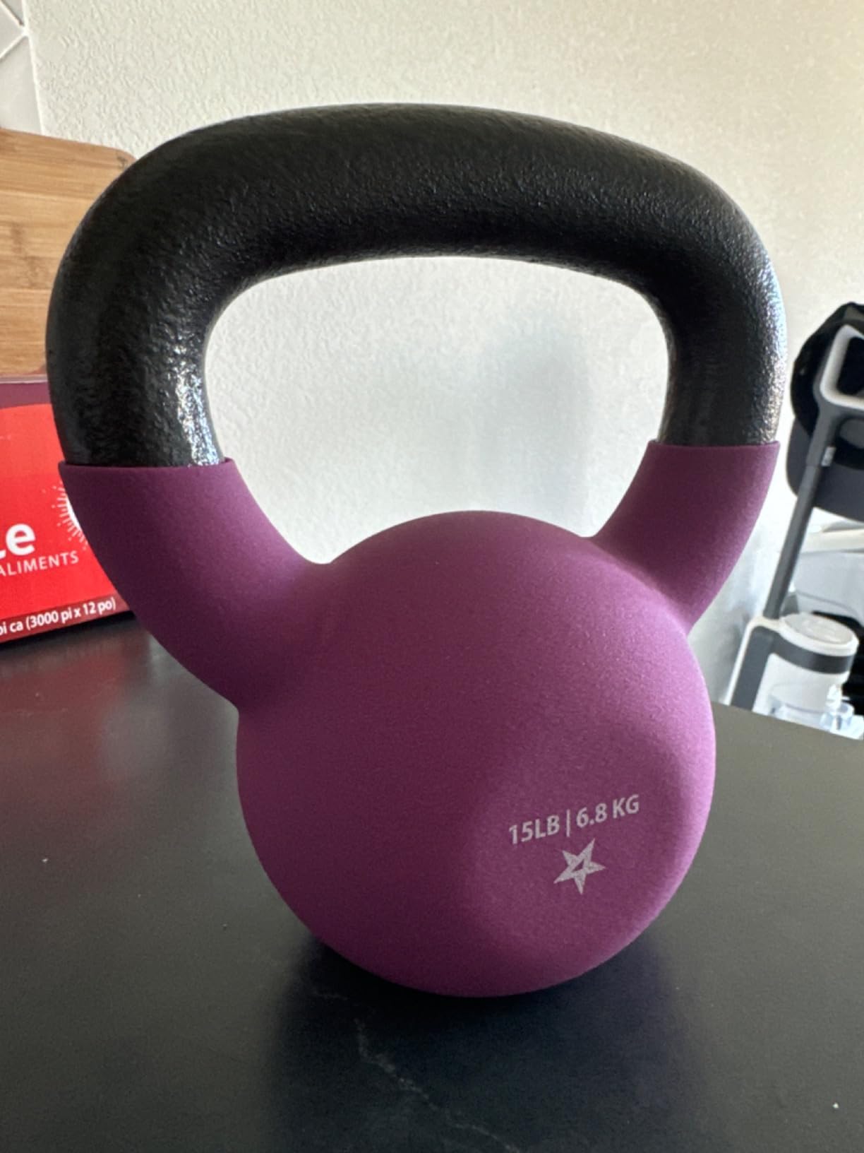 Yes4All Kettlebell, 5-65 LB Neoprene Coated Cast Iron Kettlebells, Wide Grip Handle & Flat Bottom for Swings, Squats, Deadlifts, Push Ups & Full Body Training at Home Gym - Single & Set customer photo 1