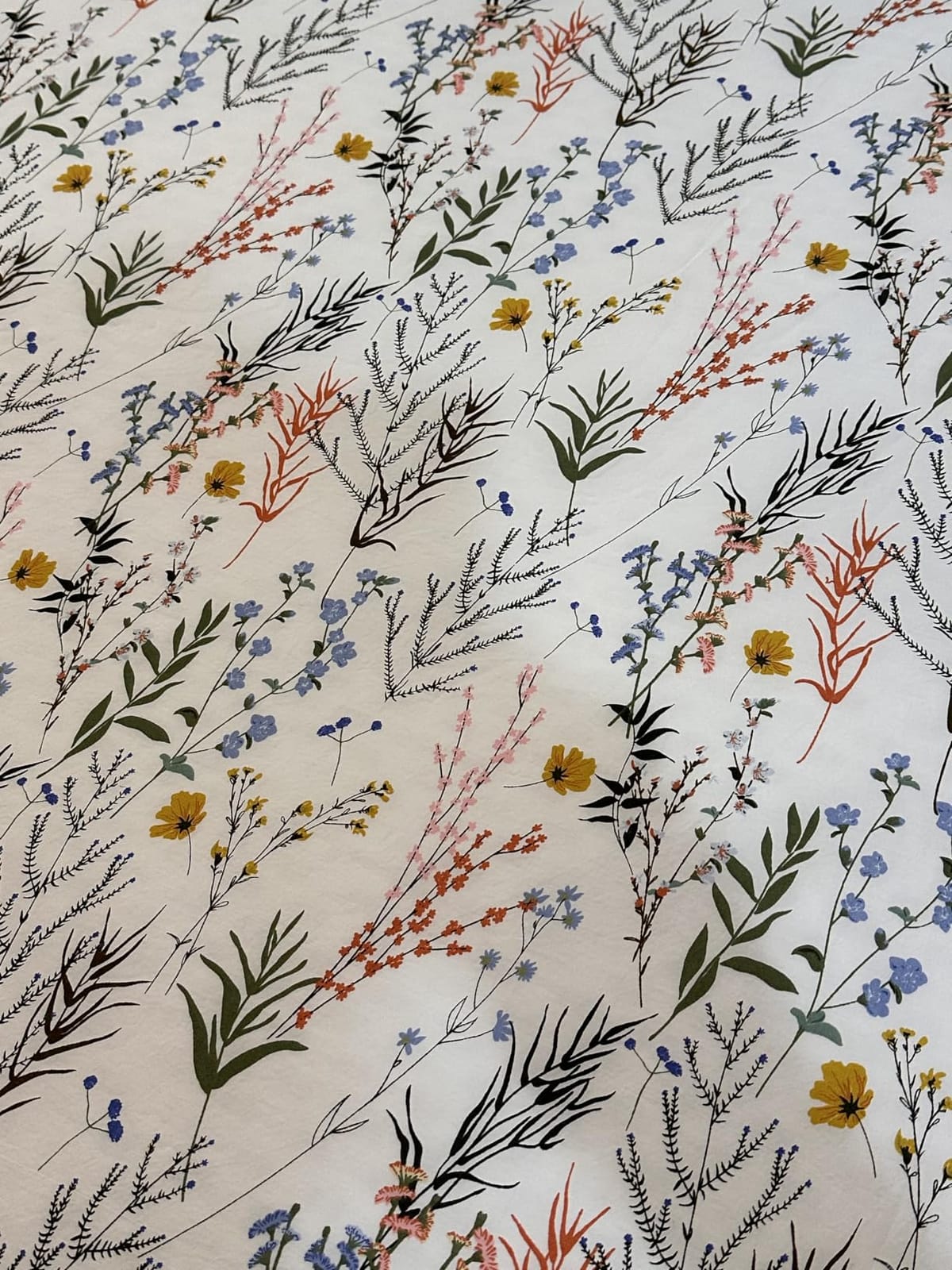 RUVANTI 100% Cotton Queen Sheets, Percale Queen Sheet Set, Sweet Pea customer photo 2