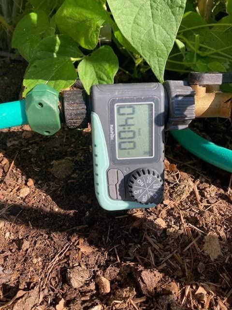 RAINPOINT Sprinkler Timer, Programmable Water Timer for Garden Hose, Outdoor Soaker Hose Timed with Rain Delay/Manual/Automatic Watering System, Digital Irrigation for Yard, Lawn, 1 Outlet customer photo 2
