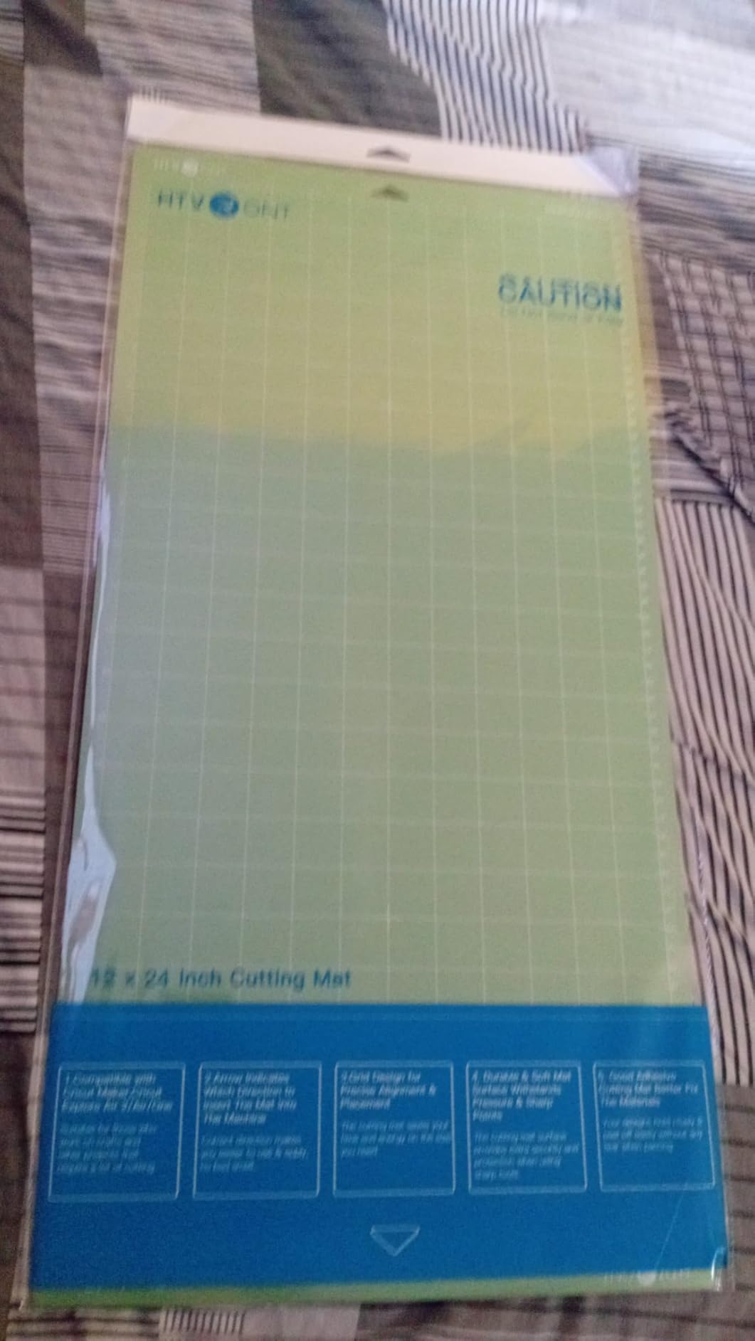 HTVRONT Cutting Mats 12x12, 8 Pcs, Compatible with Cricut Maker/Explore customer photo 1