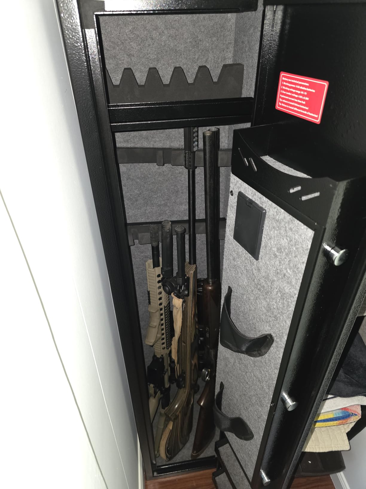 Kaer 4-5 Biometric Gun Safe for Rifles and Pistols,Long Rifle Safe for Home customer photo 1