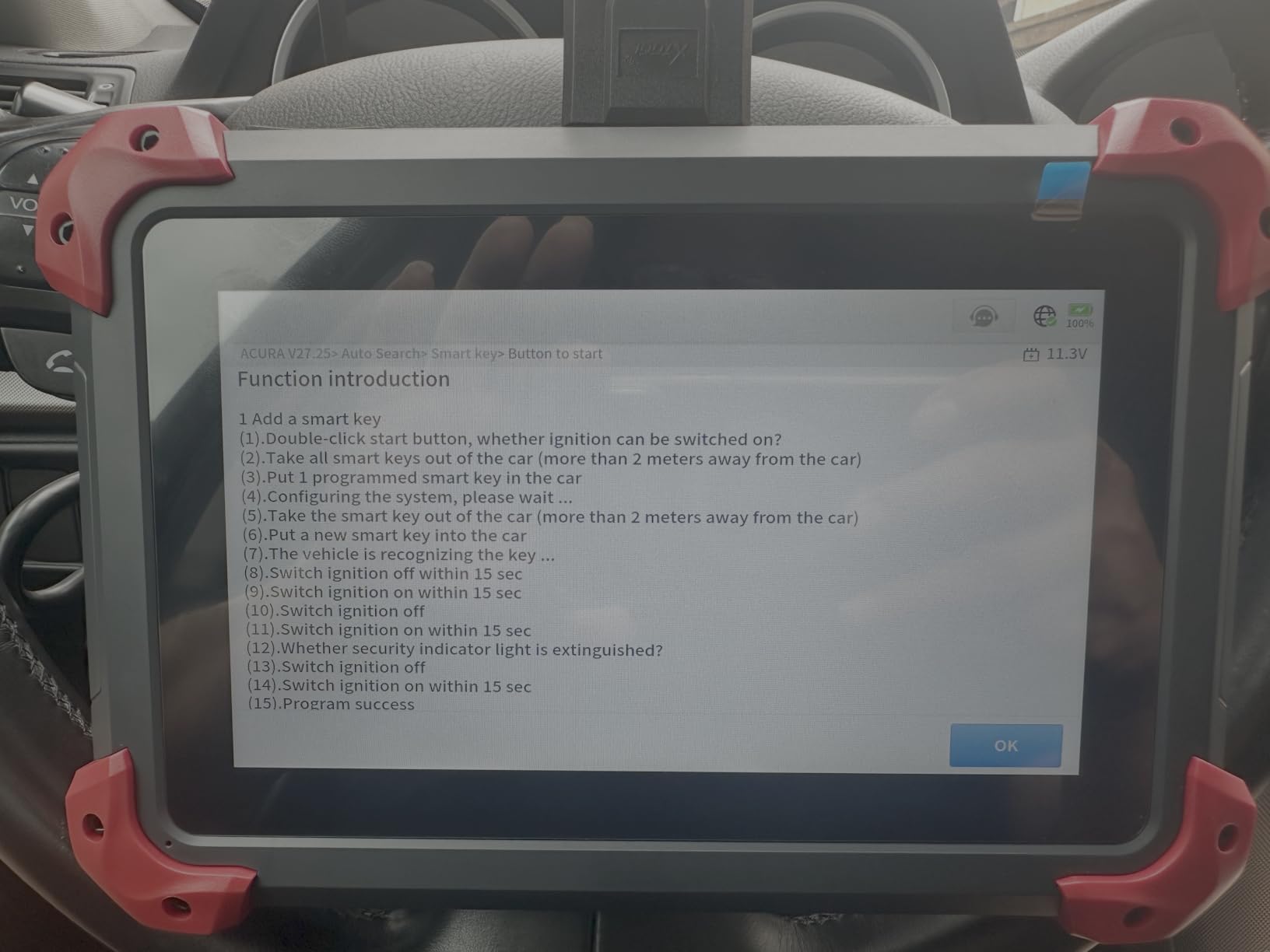 XTOOL D7 Bidirectional Scan Tool, 39+ Resets, ECU Coding OBD2 Scanner customer photo 1