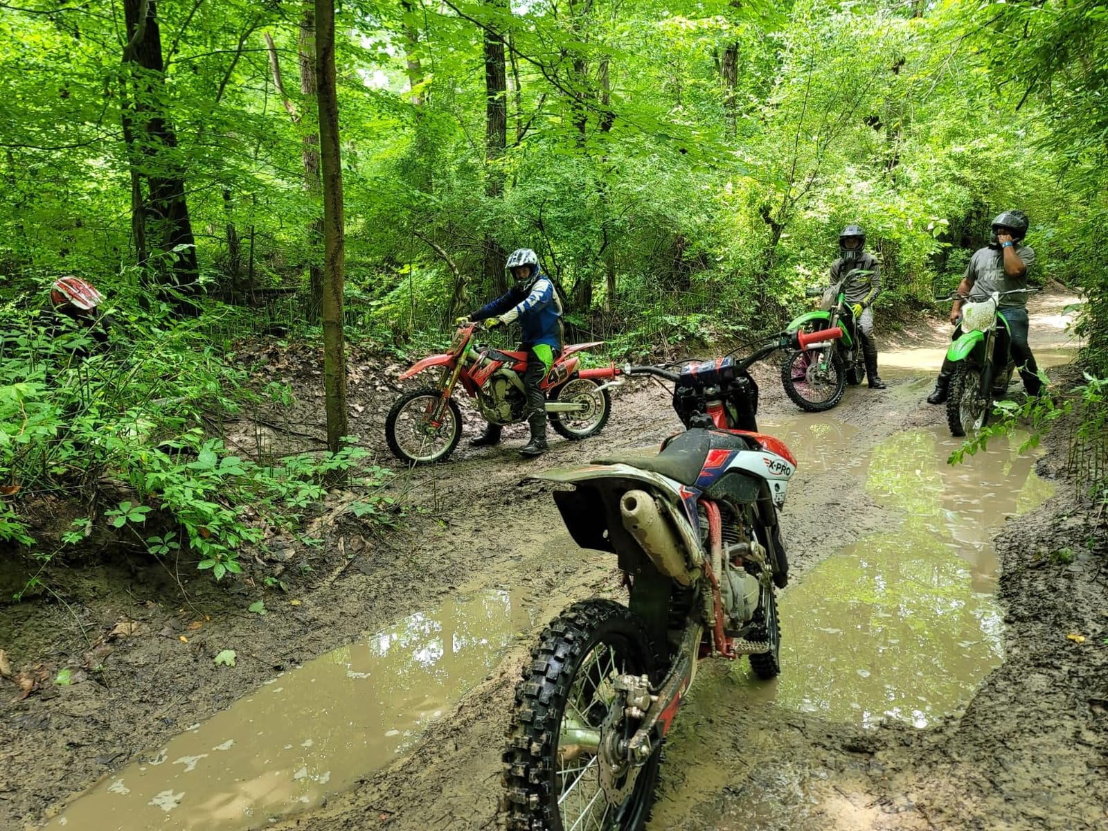 X-PRO 250cc Dirt Bike with LED Light Zongshen Engine Pit Bike Gas Dirt Bikes Adult Pitbike, Big 21