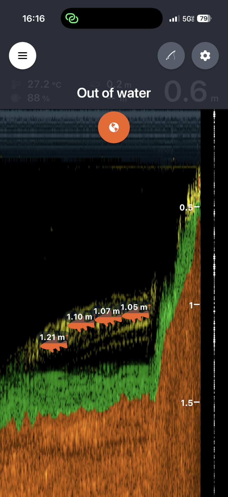 Deeper PRO+ 2 Sonar Fish Finder - Portable Fish Finder and Depth Finder For Kayaks, Boats and Ice Fishing with GPS Enabled | Castable Deeper Fish Finder with FREE User Friendly App customer photo 1