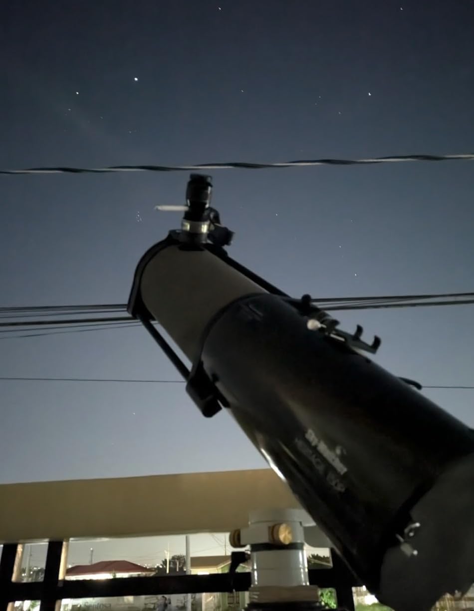 Sky-Watcher Heritage 150 Tabletop Dobsonian Telescope - Perfect for Beginners, Easy Setup, Portable, and Fun (S11710) customer photo 1