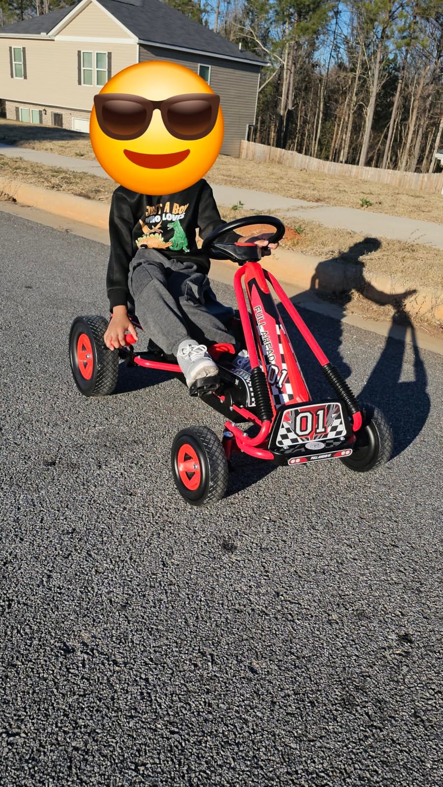 Costzon Go Kart for Kids, 4 Wheel Off-Road Pedal Go Cart w/Adjustable Seat, 2 Safety Brakes, EVA Rubber Tires, Ride-On Toys for Boys Girls, Outdoor Racer Pedal Car (Green, 40