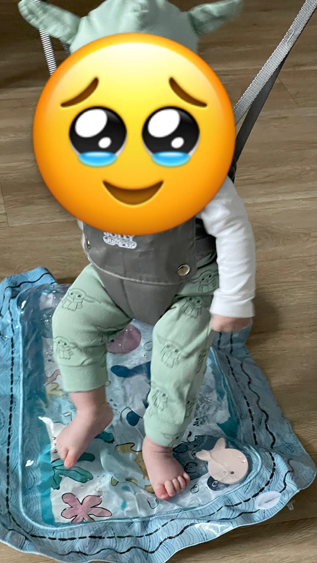 Jolly Jumper Elite Baby Exerciser - Grey Safari customer photo 1