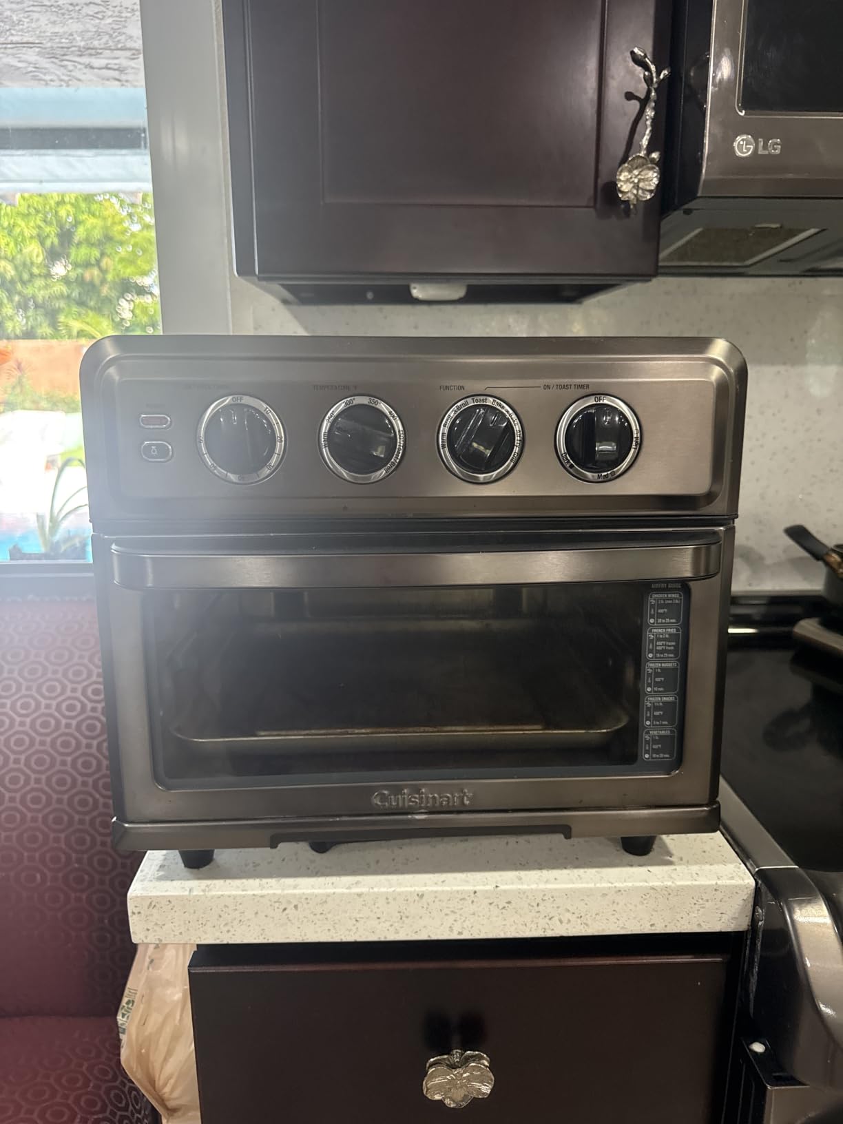 Cuisinart Air Fryer Toaster Oven, 1800W, 8-in-1 with Air Fry, Convection, Broil & Warm, 0.6 Cubic Feet, 60-Minute Timer, TOA-70NAS, Stainless Steel customer photo 2