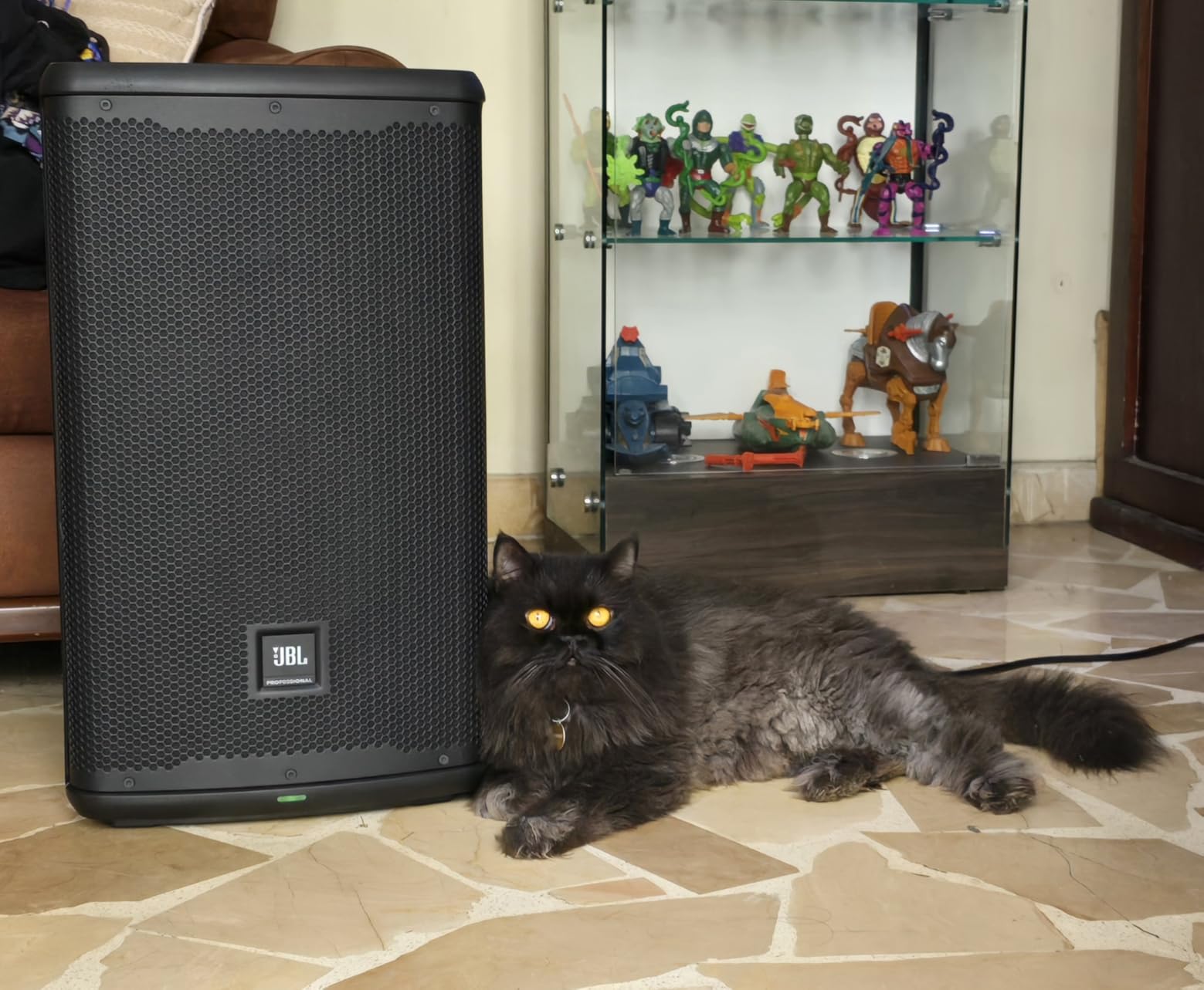 JBL Professional EON715 Powered PA Speaker, Portable Loudspeaker with Bluetooth, 15 inch, 300 Watt, Wired Electric, Black customer photo 1