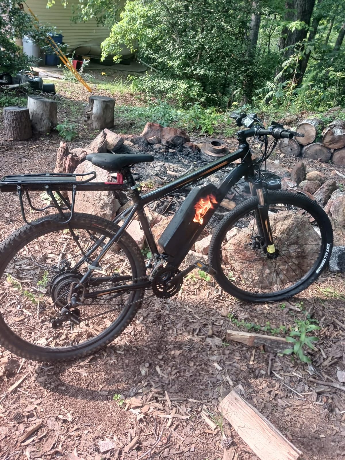 Wooken Electric Bike for Adults with 500W Motor, 27.5'' Ebike with 48V 499WH Removable Battery, Up to 55Miles Electric Mountain Bike, 19.8MPH Adults Electric Bicycle with LCD Display, 21 Speed customer photo 2