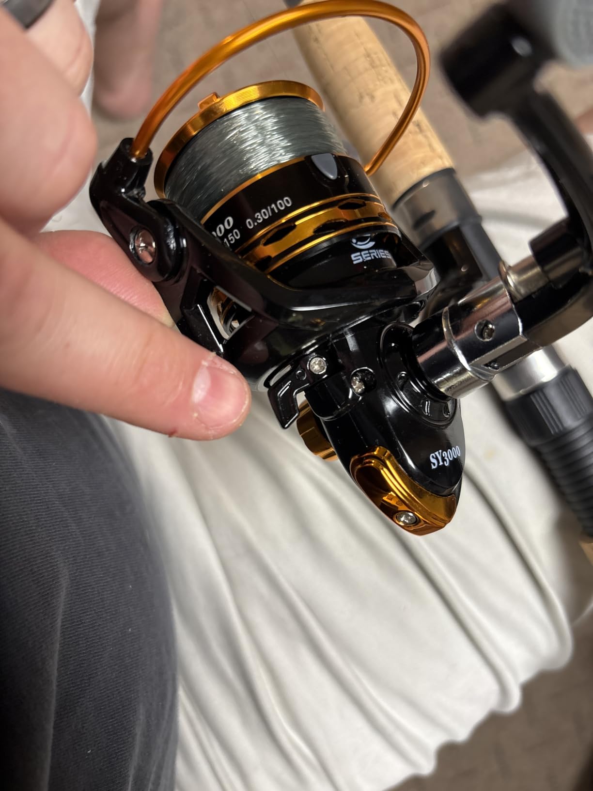 Summer and Centron Spinning Reels, 12 +1 BB Light Weight & Ultra Smooth Reel for Ice/Summer 3000/1000 Fishing Reel by QINGLER customer photo 2