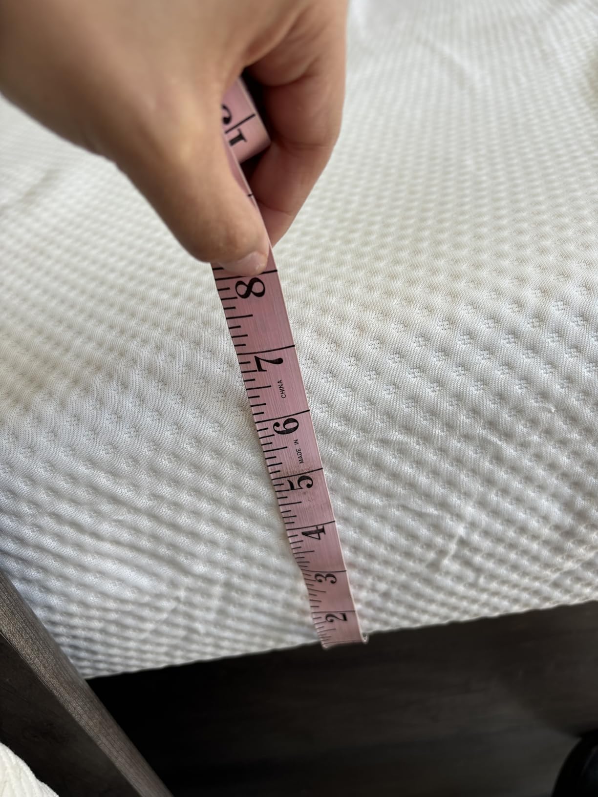 NapQueen 8 Inch Full Size Mattress, Bamboo Charcoal Memory Foam Mattress, Bed in a Box customer photo 2