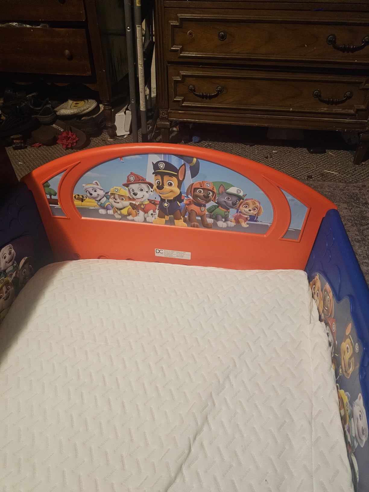 Dream On Me 2-in-1 Baby Fairy Dust Crib & Toddler Mattress, GREENGUARD Gold customer photo 1