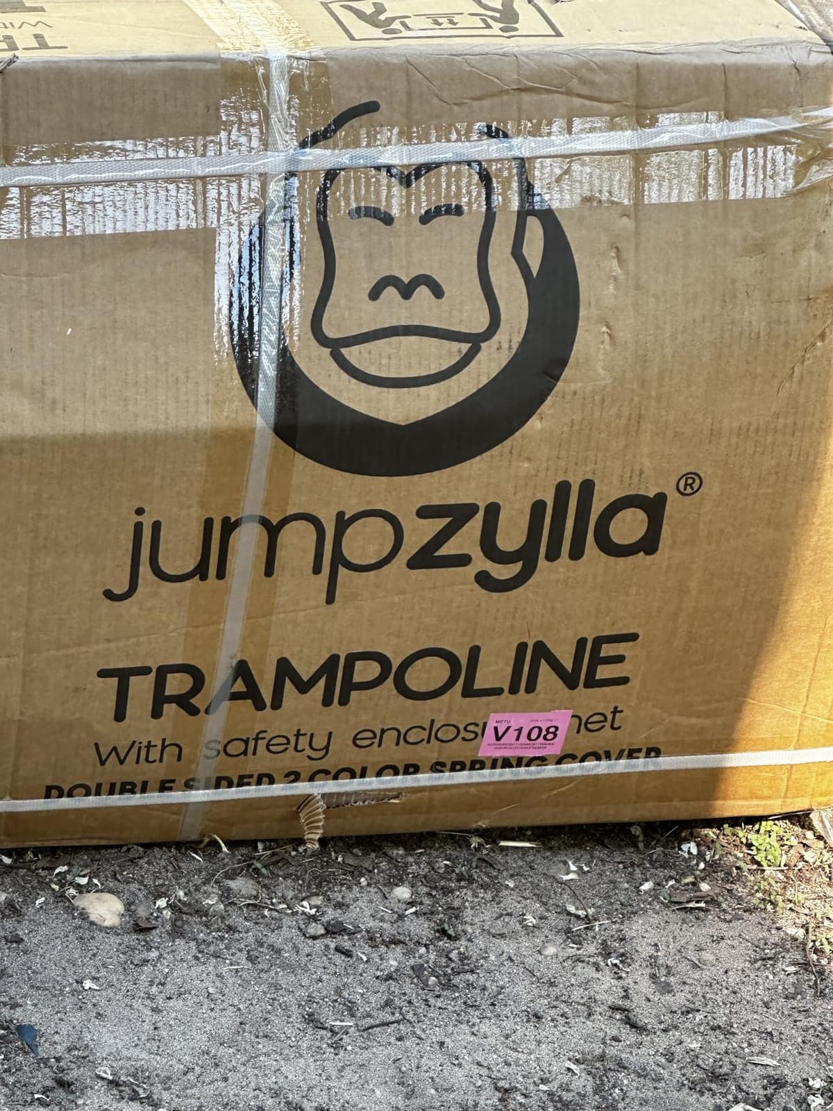 Jumpzylla Outdoor Trampoline with Net for Kids 8FT 10FT 12FT 14FT 15FT 16FT | ASTM-compliant trampoline with enclosure, non-slip ladder, rust-resistant galvanized steel frame, 8FT-16FT for kids & adults customer photo 1