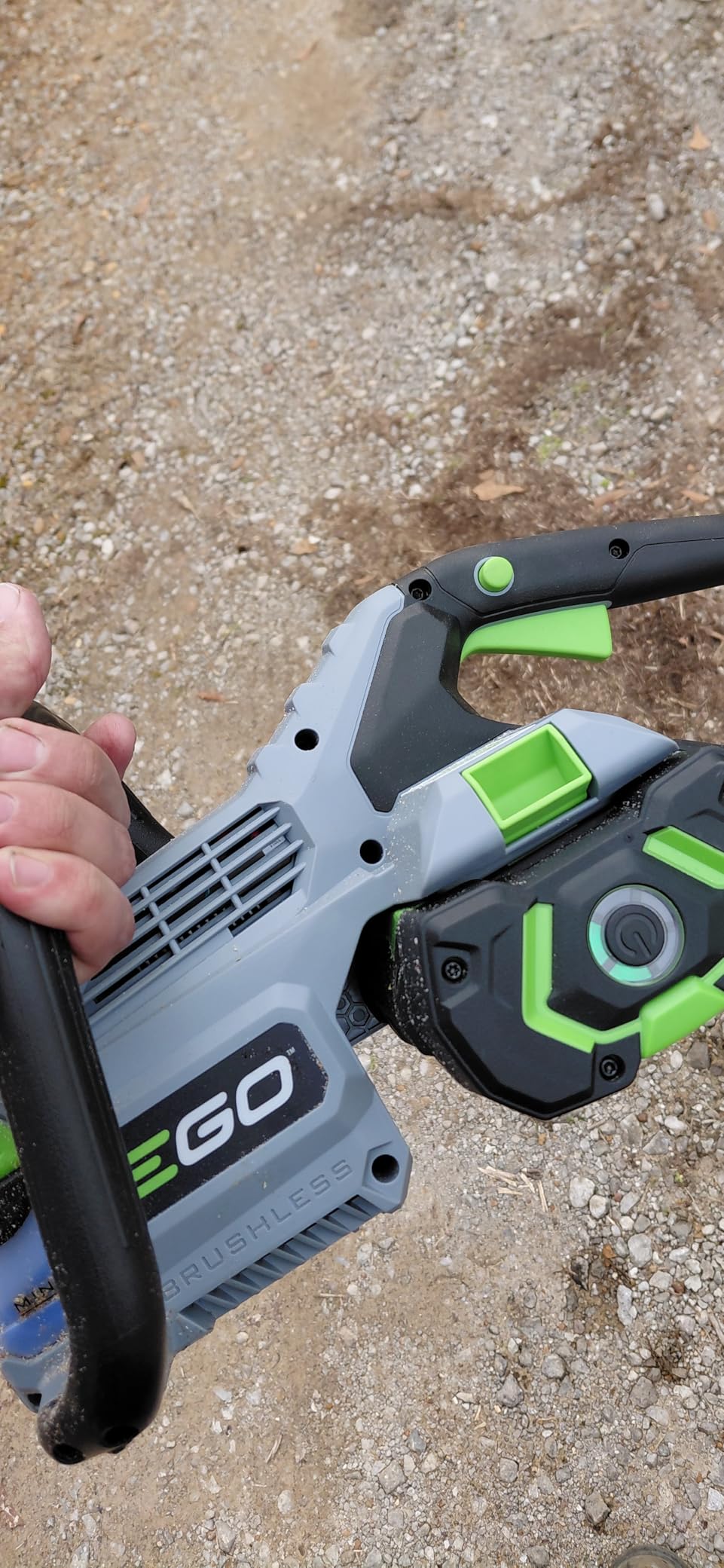 EGO POWER+ Chain Saw, 16” Battery Powered Chainsaw, Electric Cordless, Includes 56V 2.5Ah Battery and Charger – CS1611 customer photo 1