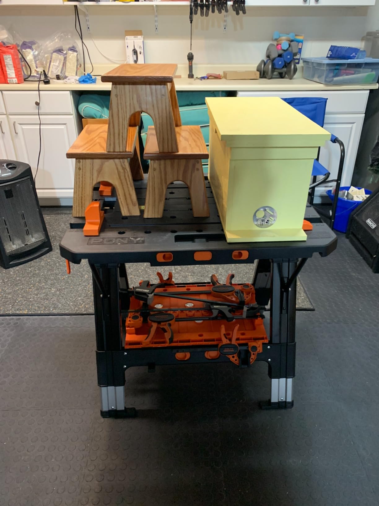 Pony Portable Folding Work Table, Workbench & Sawhorse customer photo 2