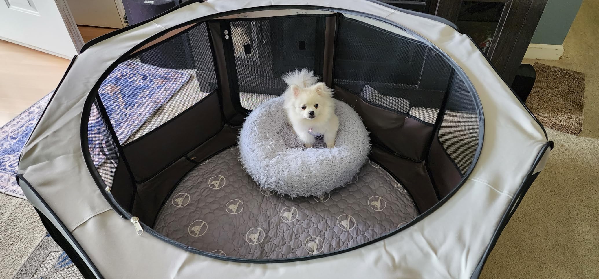 DONORO Dog Playpen 55