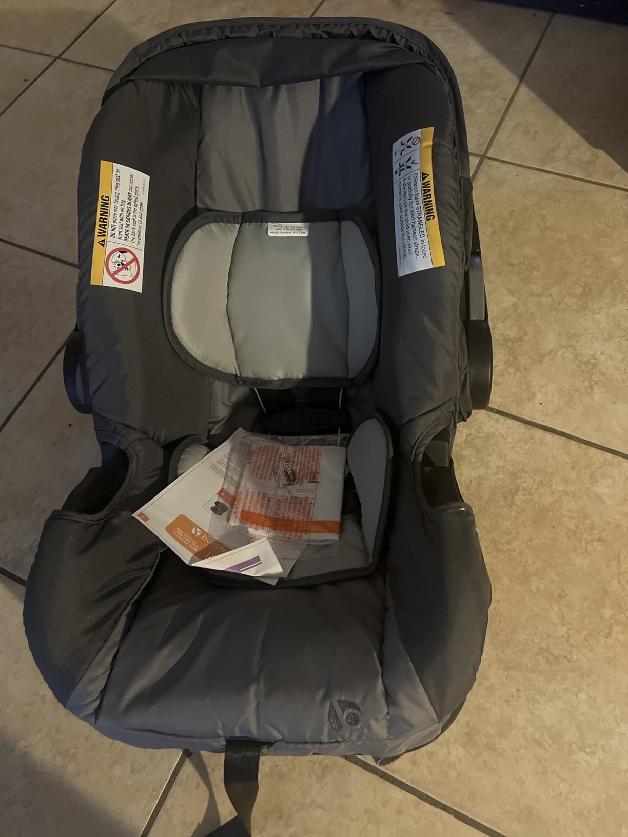 Baby Trend EZ-Lift™ Plus Infant Car Seat, Liberty Red – Newborn Comfort Padding, Lightweight Carry Build, Adjustable Harness System customer photo 1