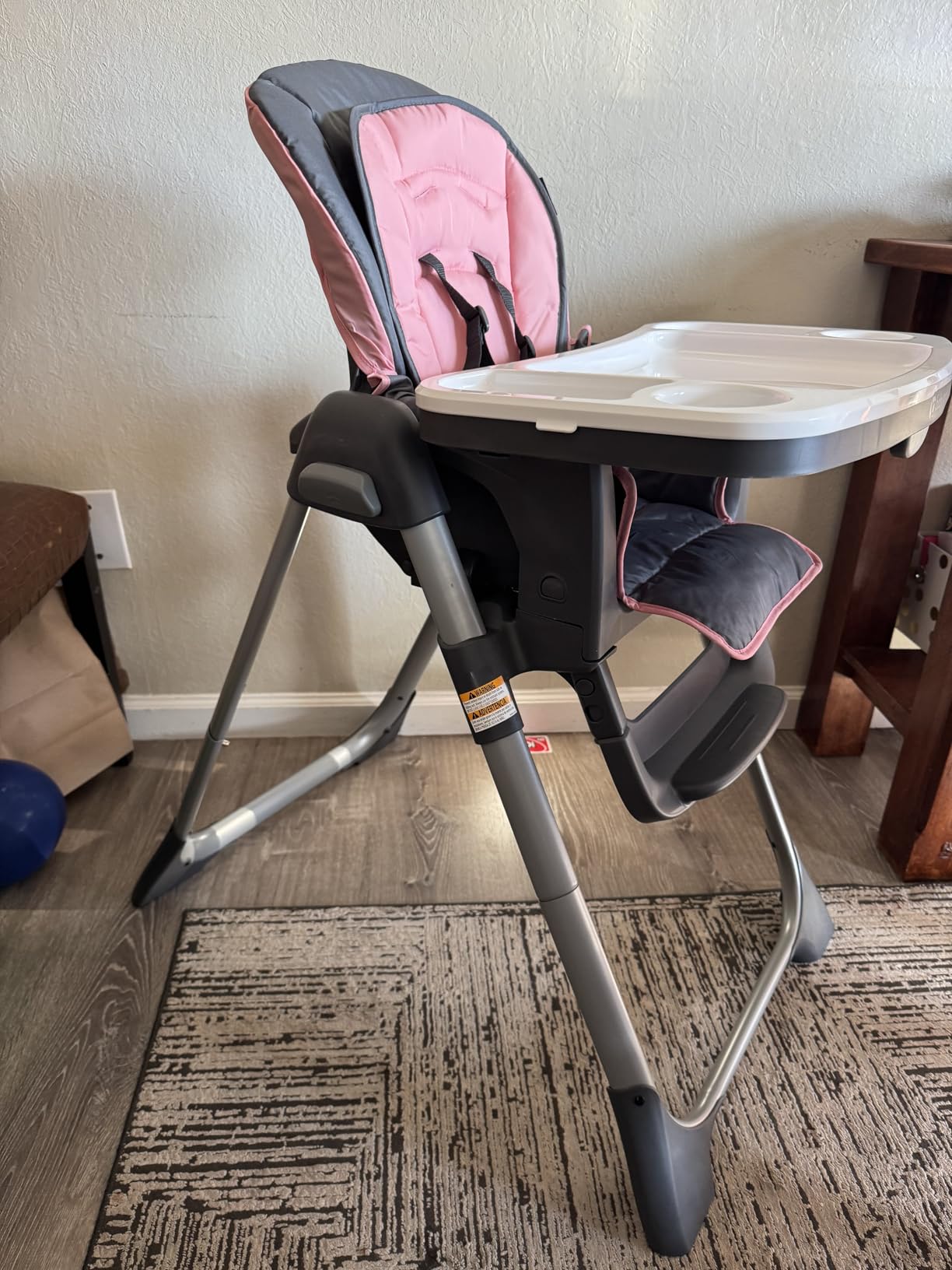 Baby Trend Sit Right 2.0 3-in-1 High Chair - Cozy Grey customer photo 1