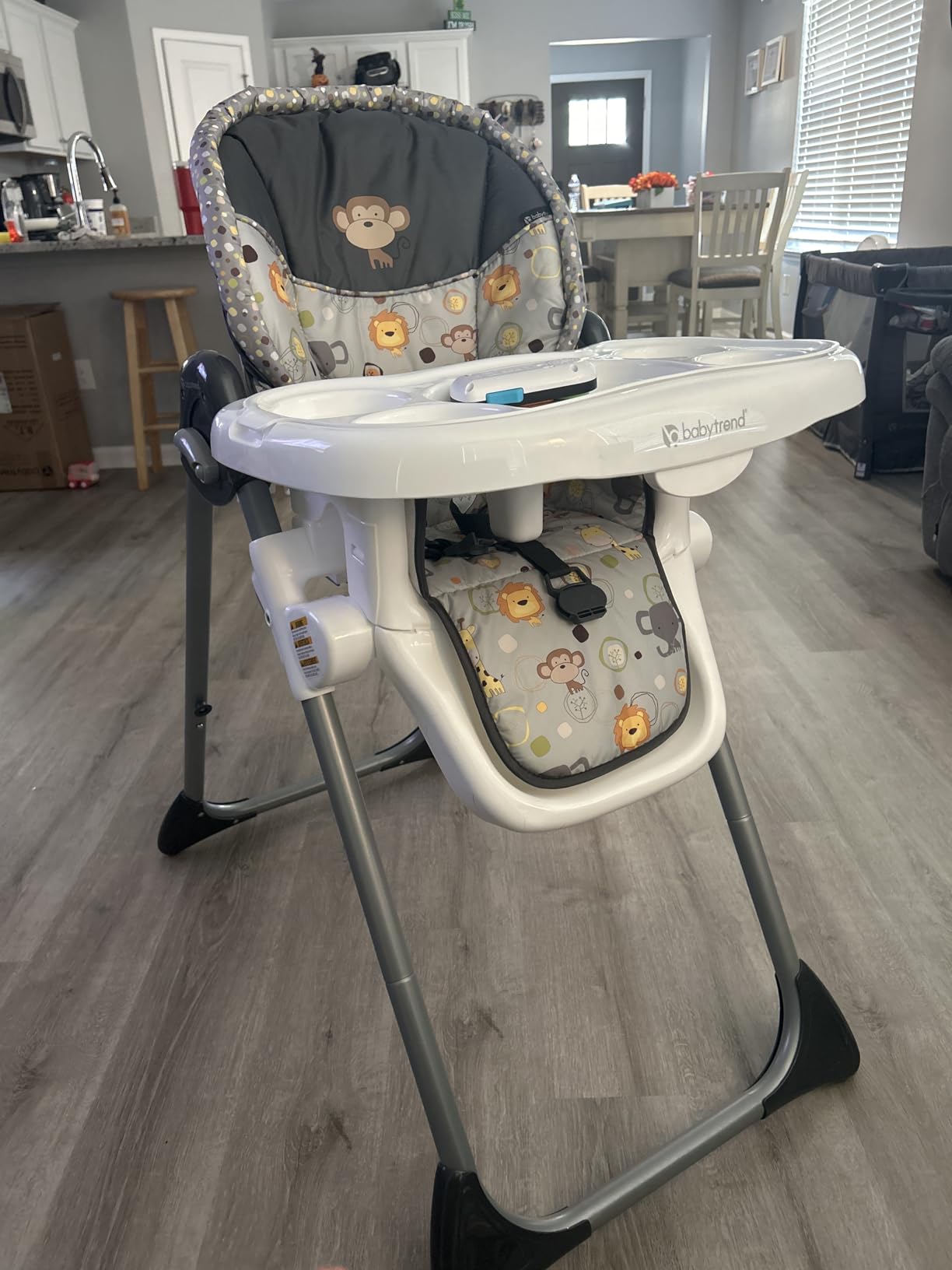 Baby Trend Sit Right 2.0 3-in-1 High Chair - Cozy Grey customer photo 2