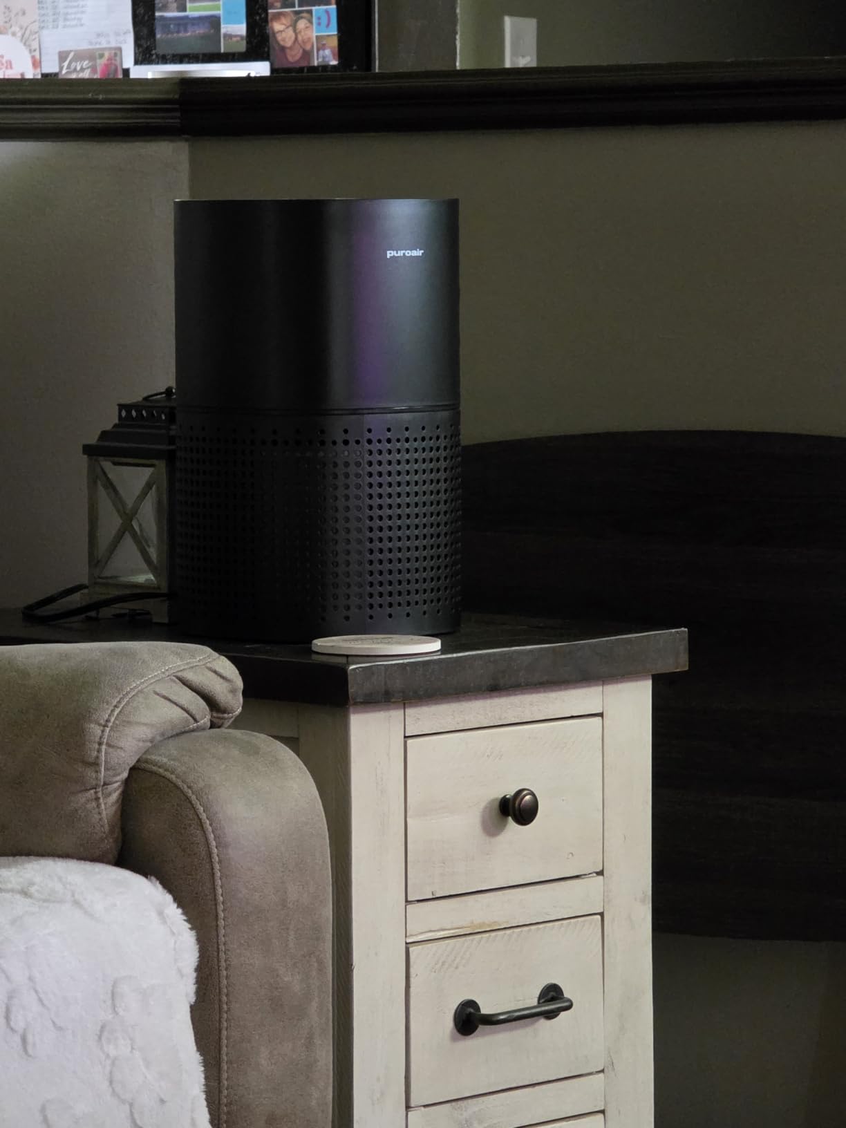 PuroAir 240 HEPA Air Purifiers for Home Pets Bedroom - 1,000 Ft² (2PK) customer photo 2