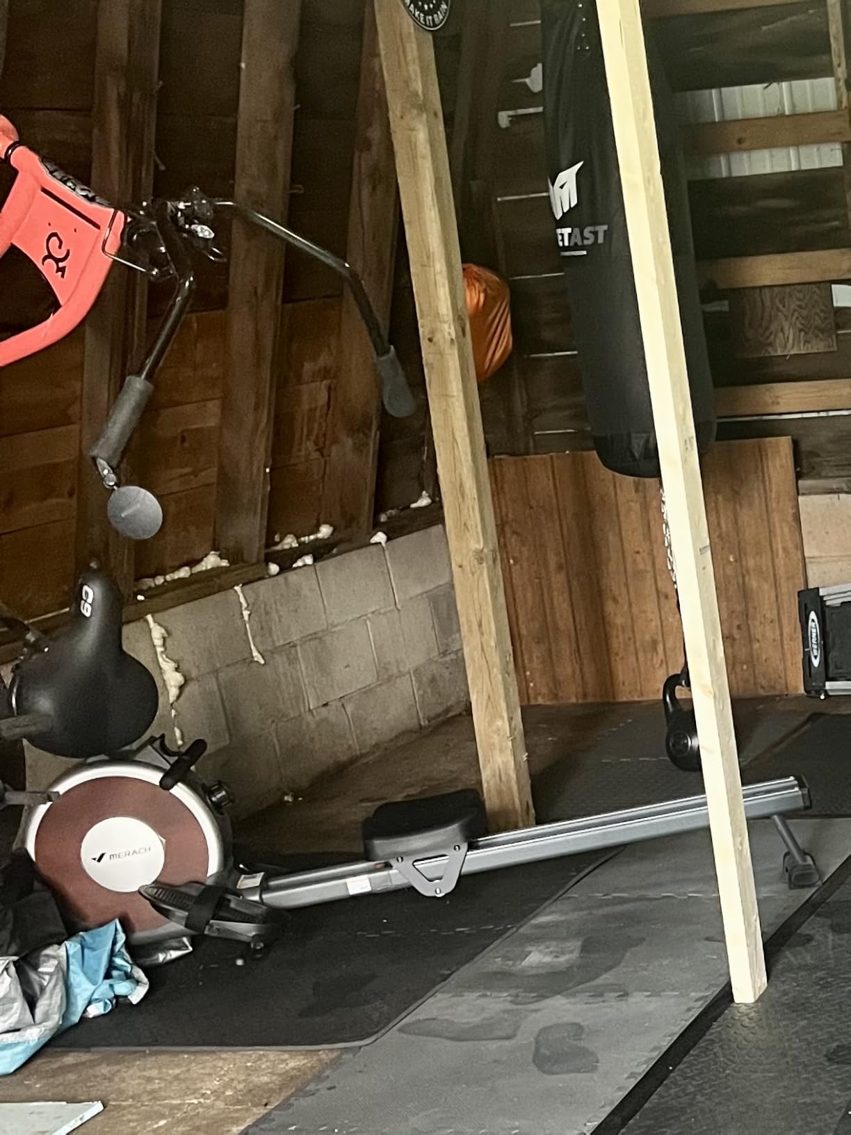 Merach Q1S Magnetic Rowing Machine Indoor, Dual Slide Rail, Quiet & Smooth customer photo 2