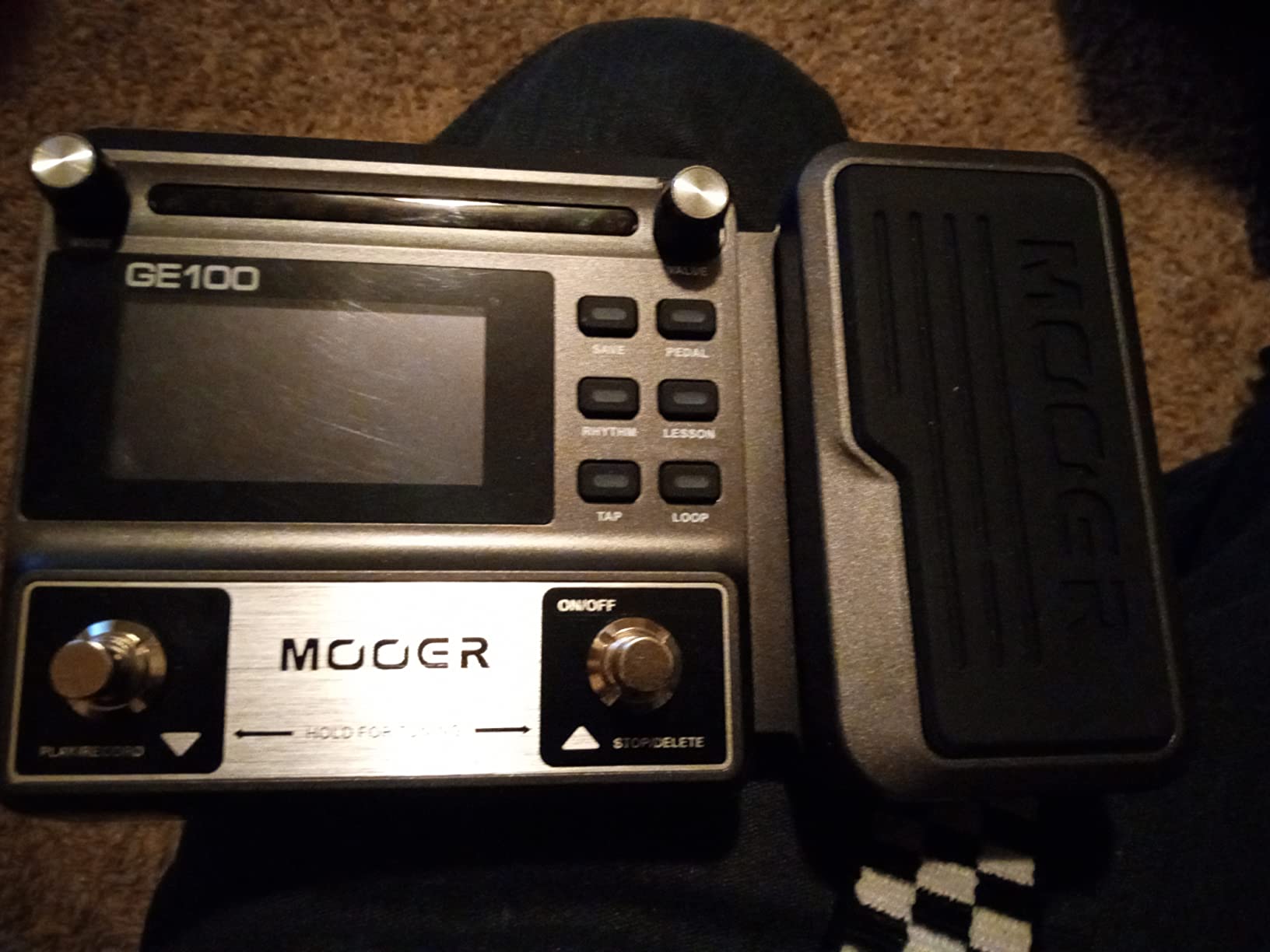 MOOER GE100 Multi-Effects Guitar Pedal 80 Presets, 66 Effects customer photo 1