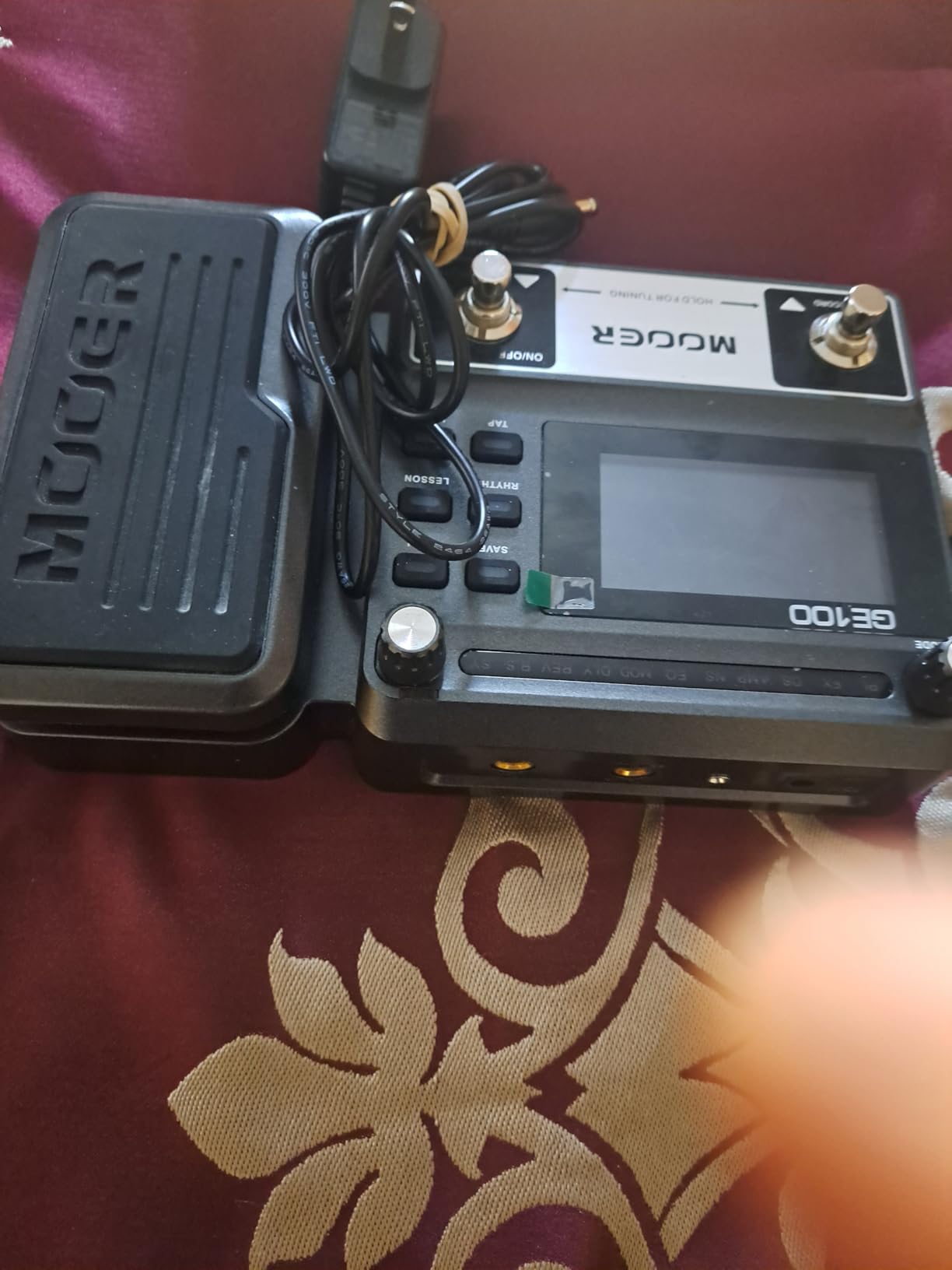 MOOER GE100 Multi-Effects Guitar Pedal 80 Presets, 66 Effects customer photo 2