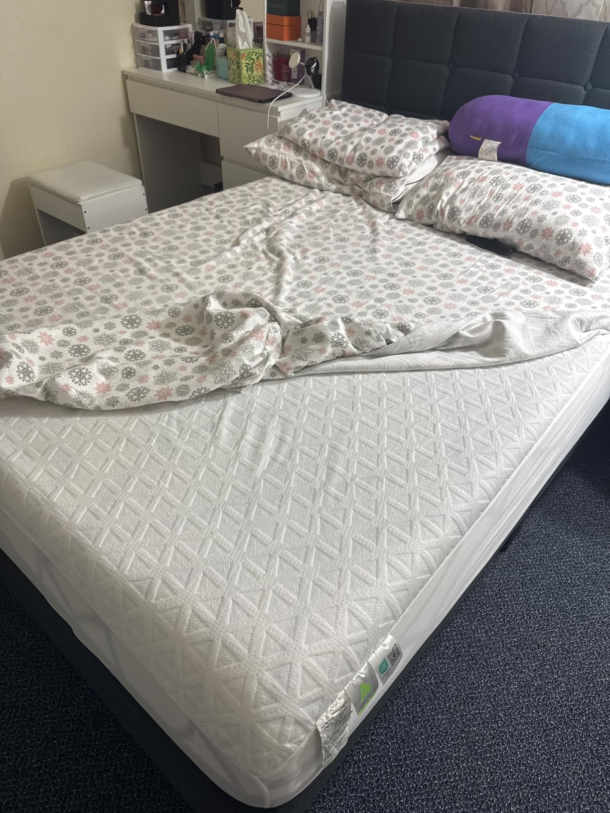 Premium Waterproof Mattress Protector Queen Size, Noiseless Deep Pocket customer photo 1