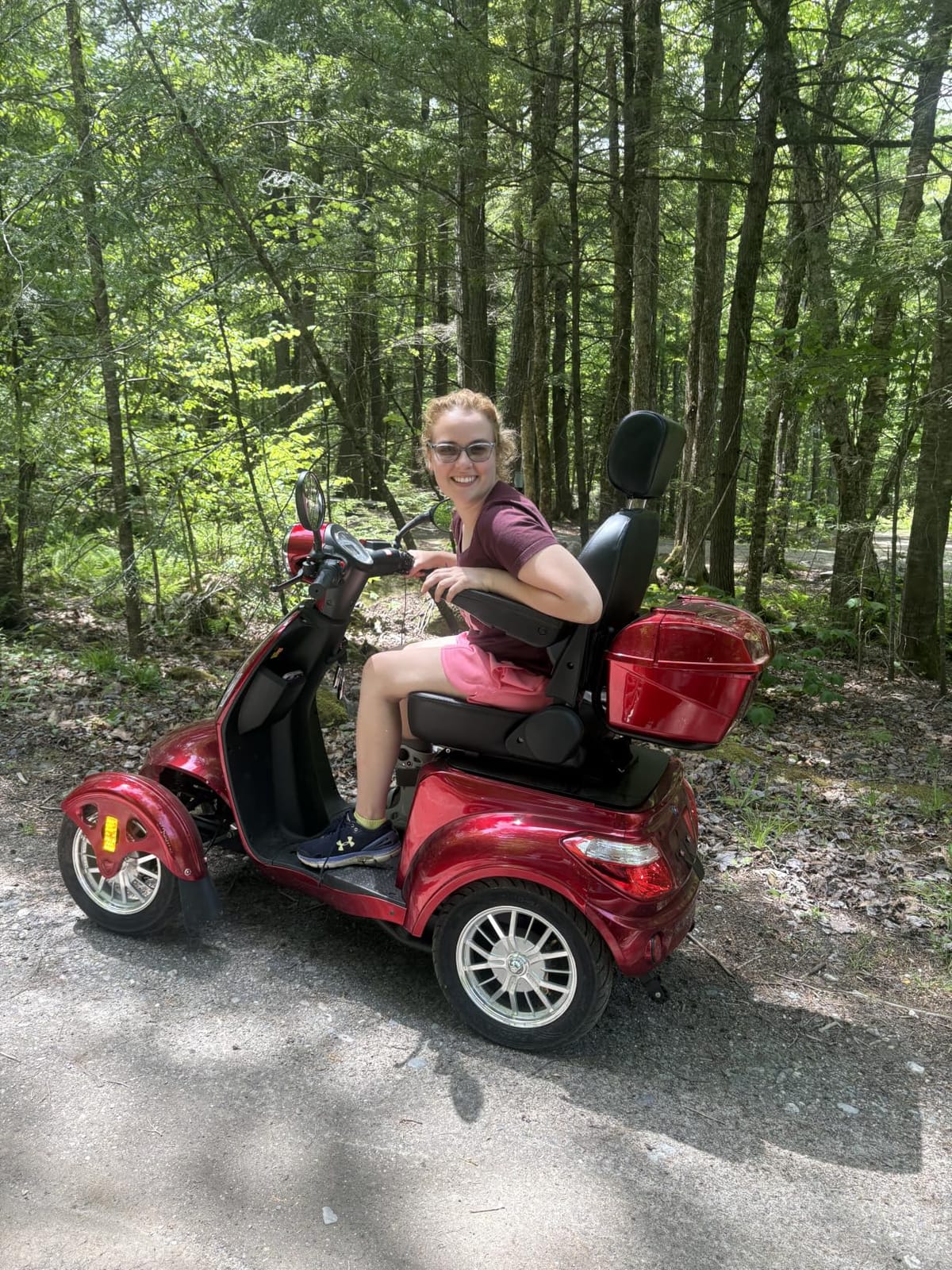 Heavy Duty 4 Wheel Mobility Scooters for Seniors & Adults 500lbs Capacity - Electric Powered Chair - 1000W All Terrain Fast Mobility Scooter for Travel w/Long Range Battery Remote Key customer photo 1