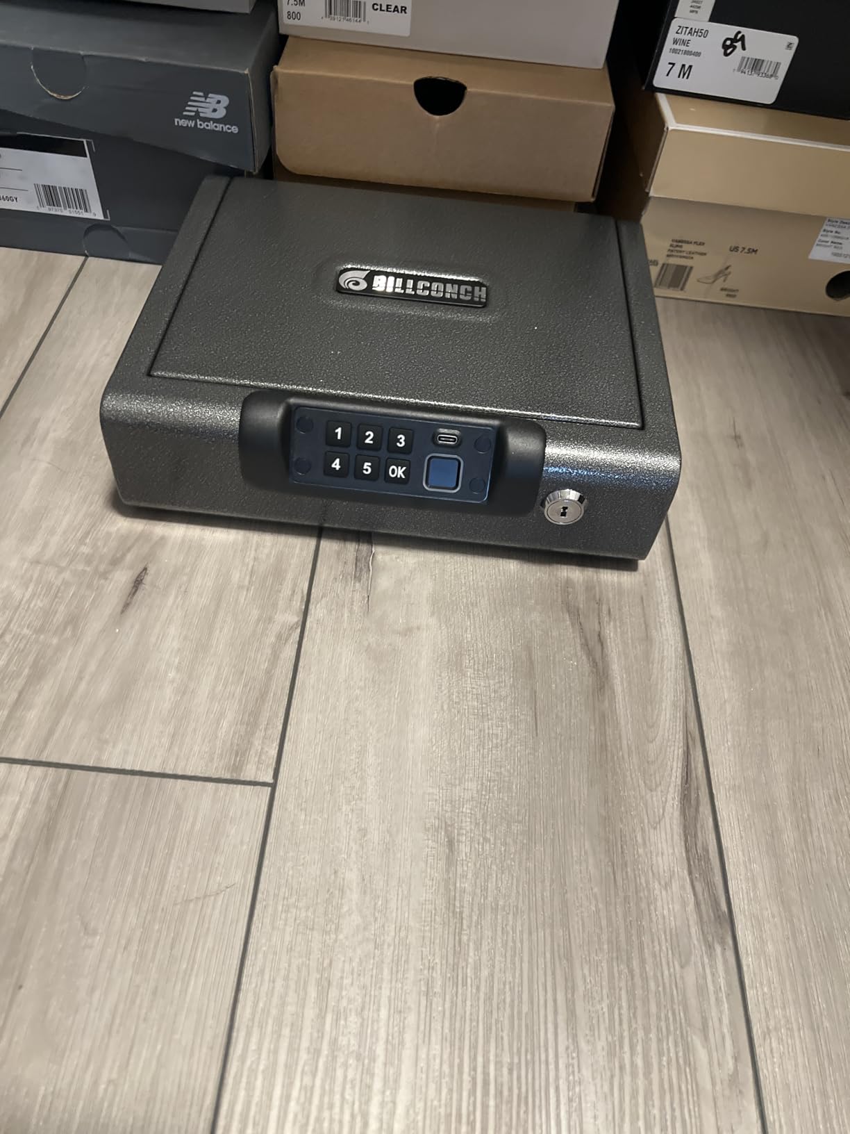 BILLCONCH Gun Safe,Biometric Fingerprint Gun Safe for Handgun Pistol Safes customer photo 1